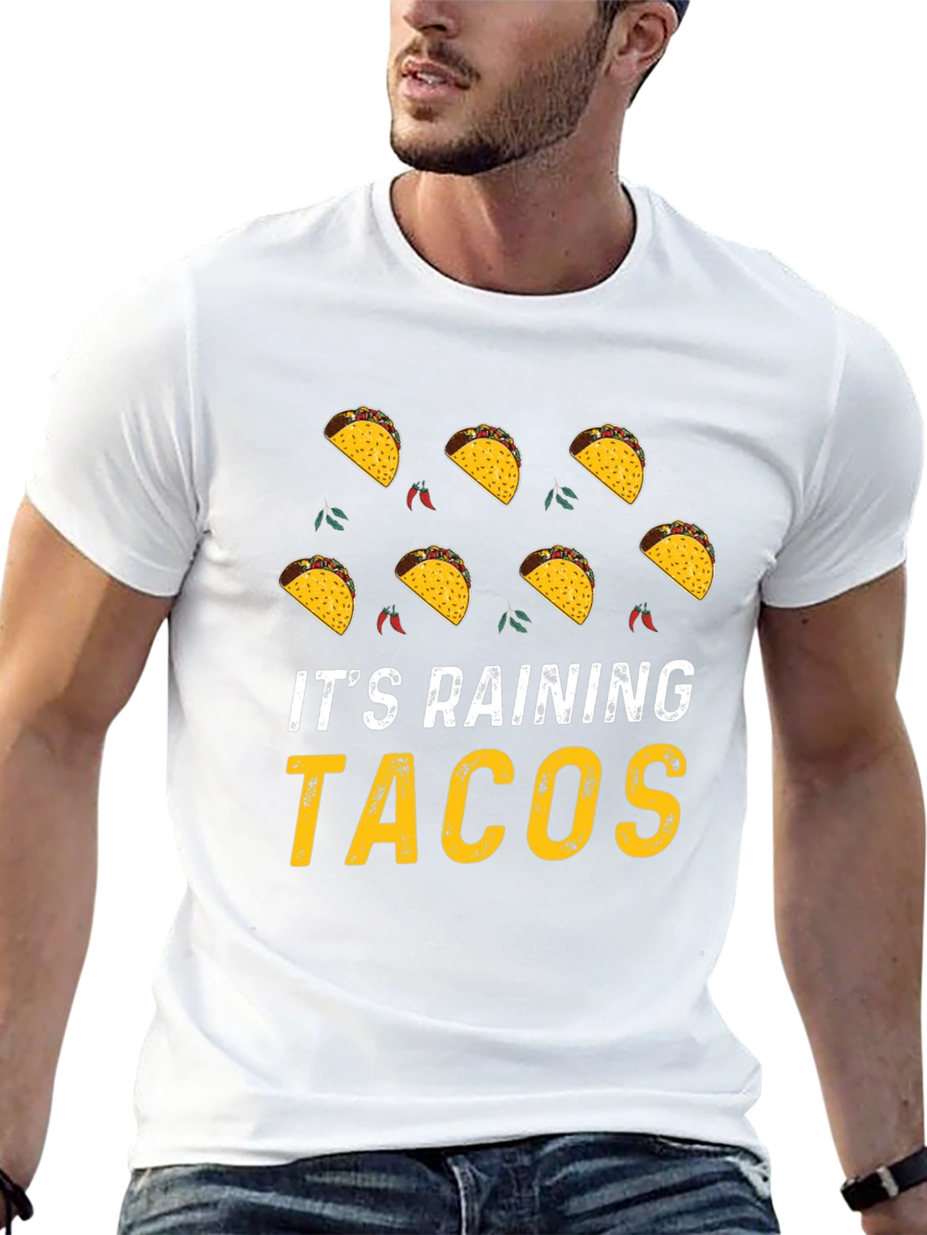 Its Raining Tacos Graphic T-Shirt