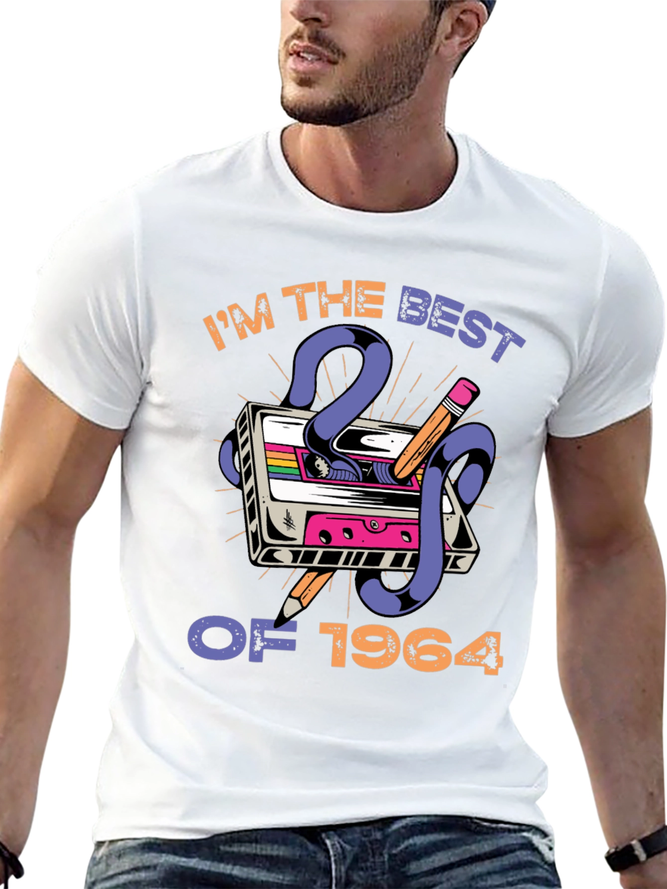 Im the Best of 1964 Cassette Tape Graphic T-Shirt