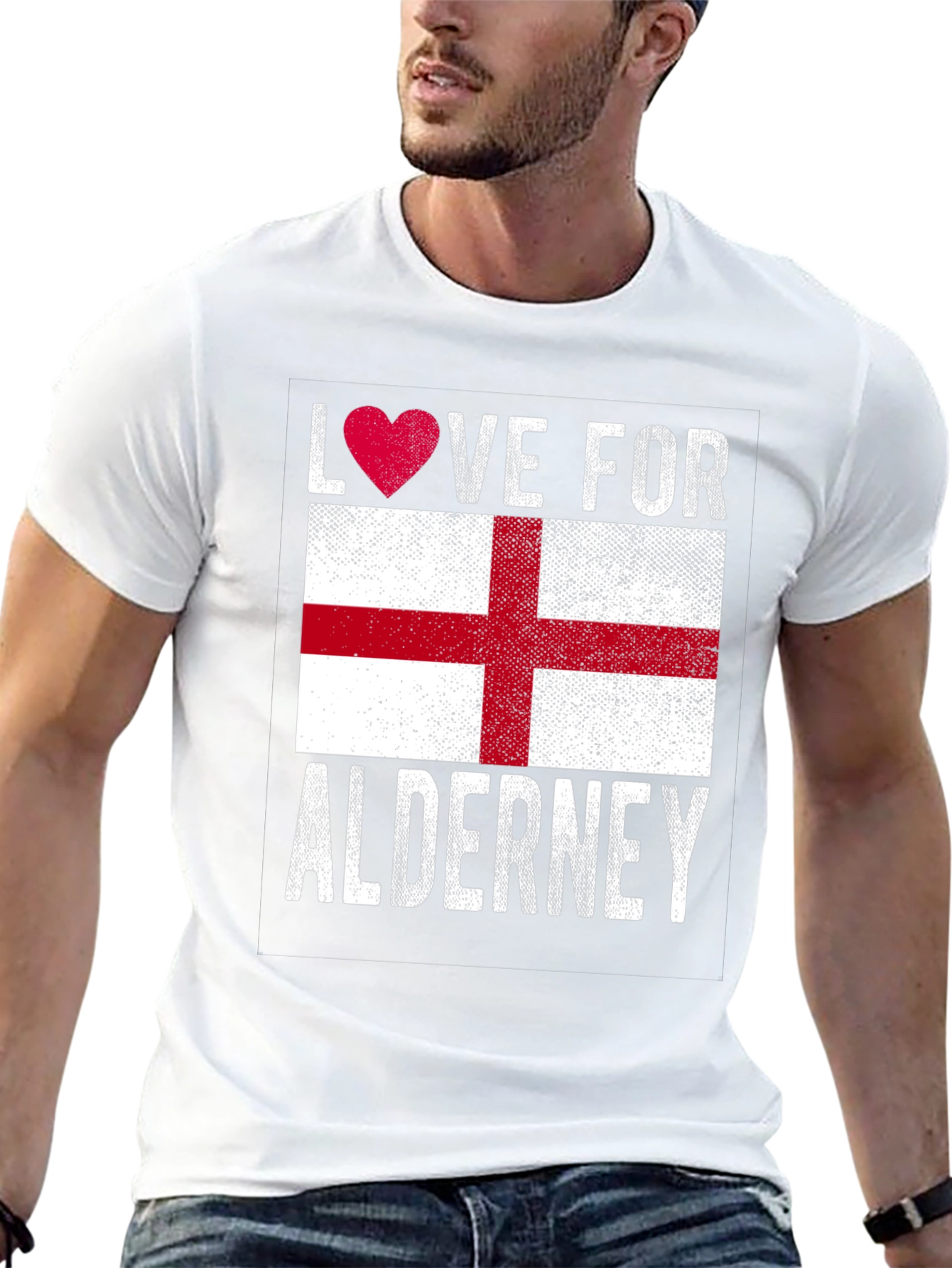 Love for Alderney Flag T-Shirt