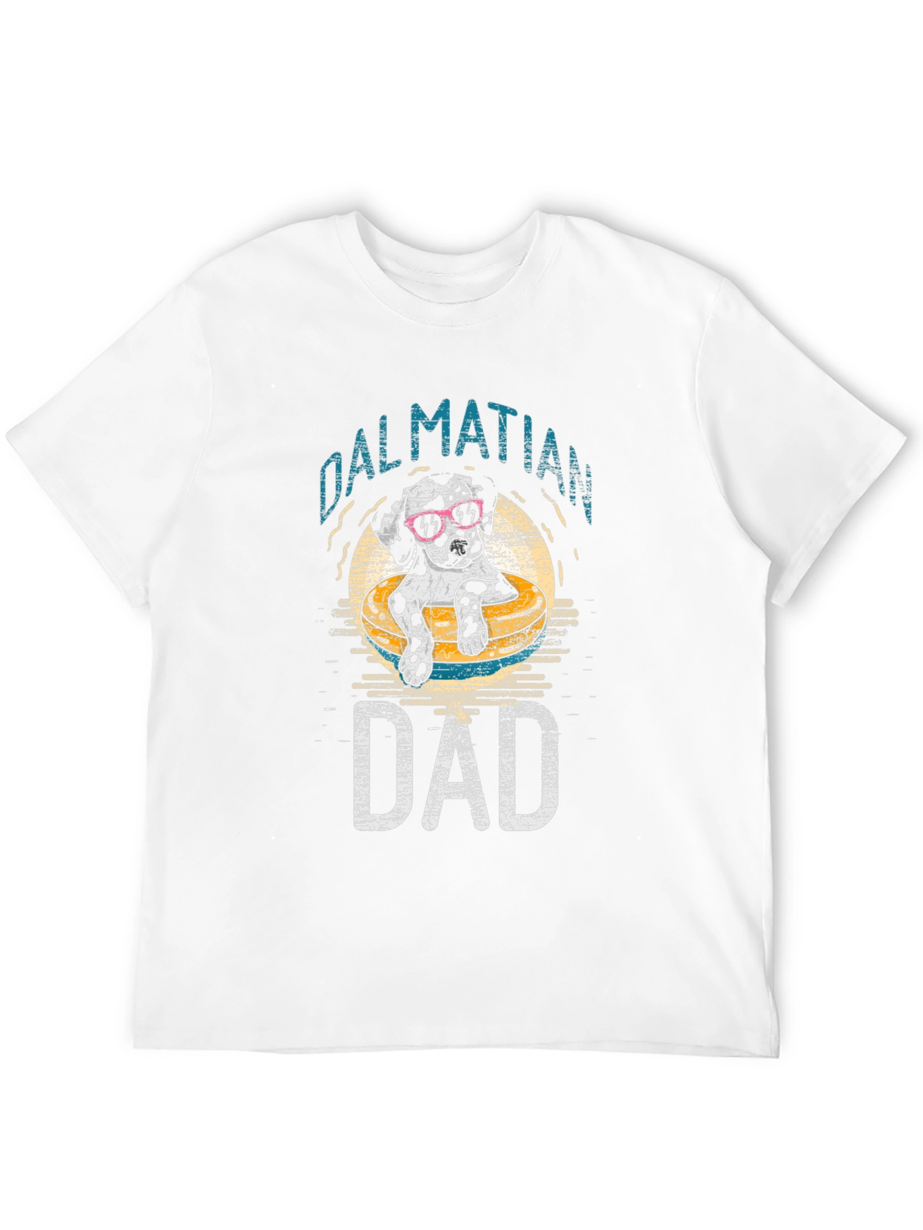 Dalmatian Dad T-Shirt - Summer Vibes
