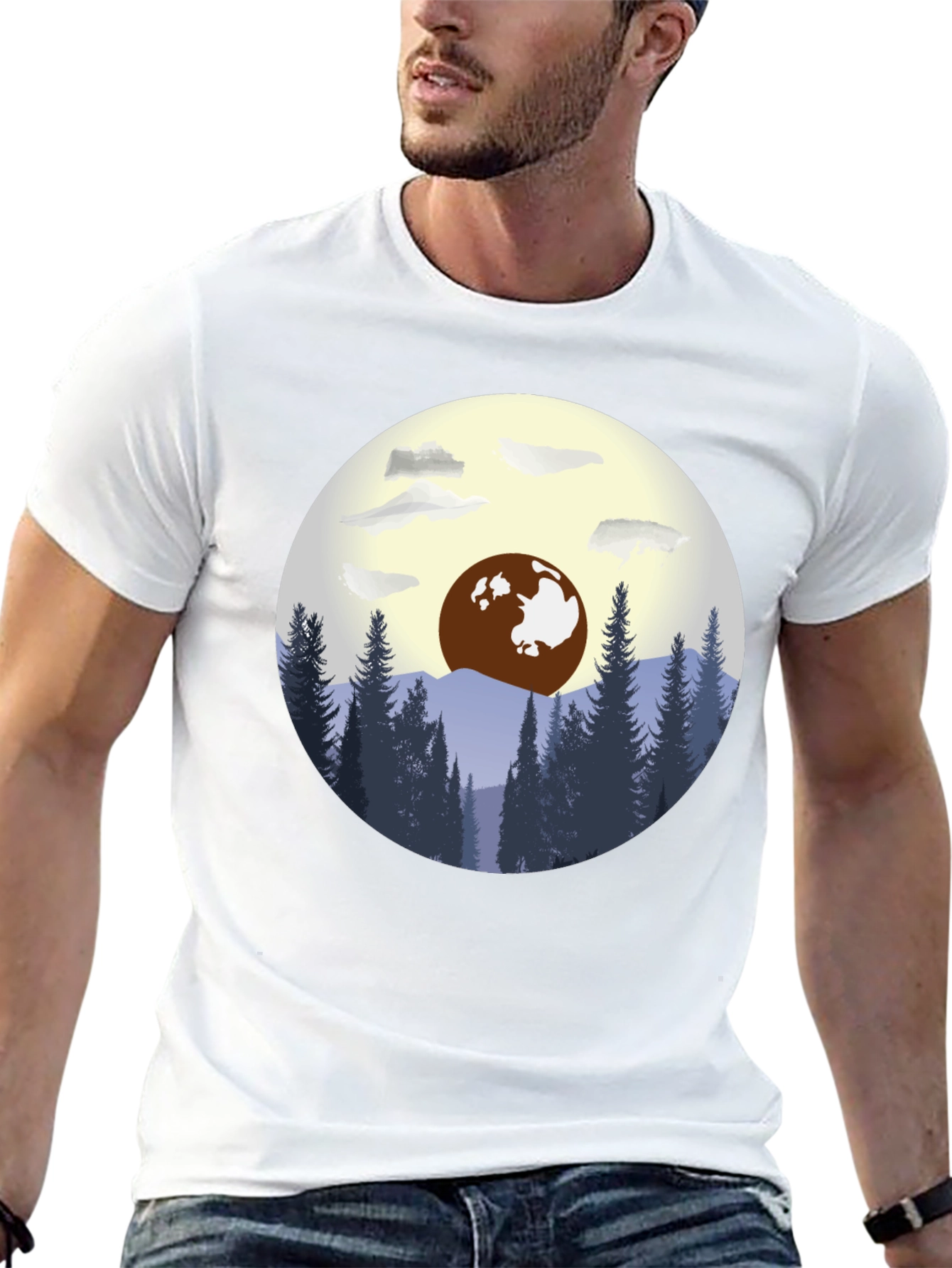 Nature Forest T-Shirt - Adventure Design