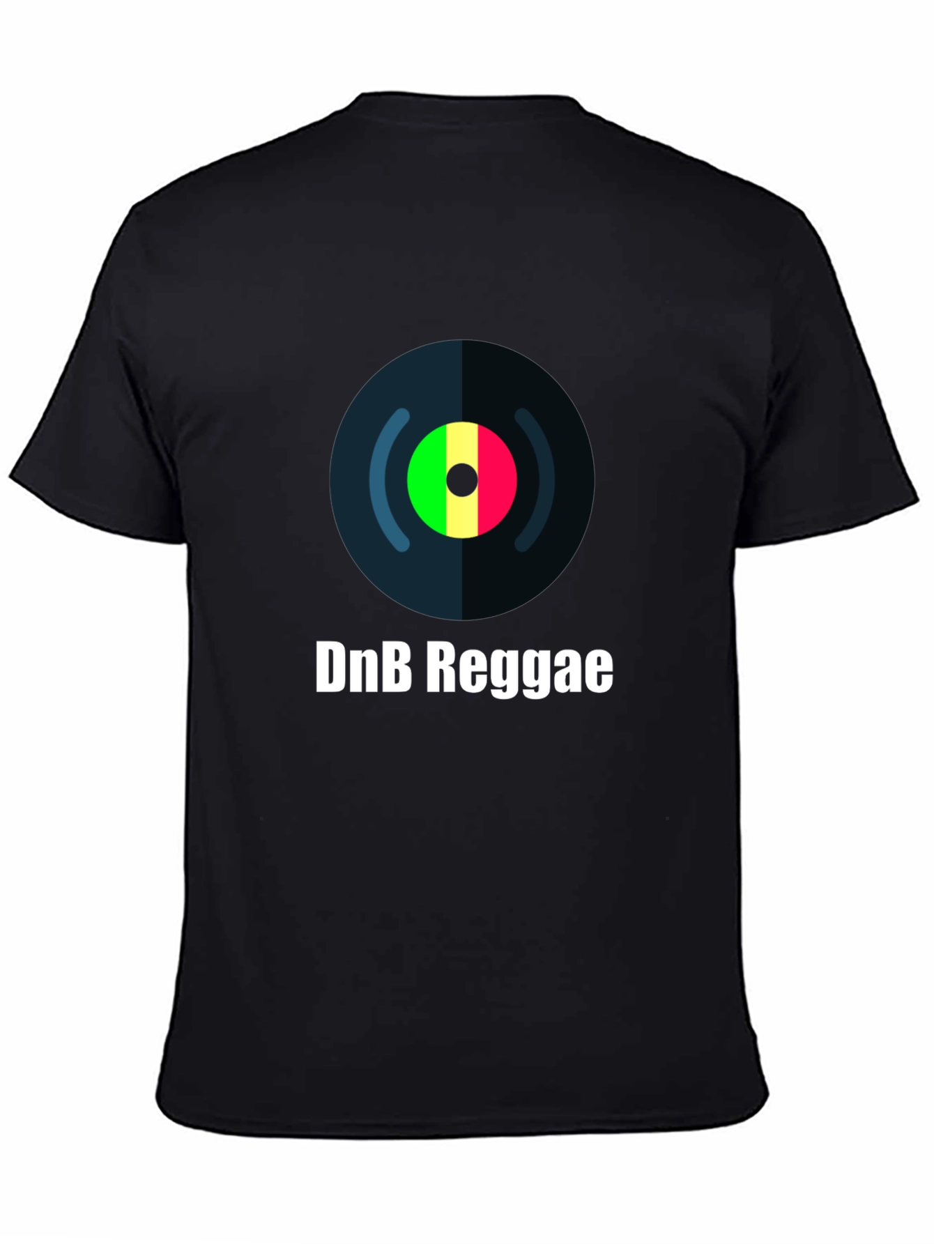DnB Reggae Graphic Tee - Cool Music Shirt