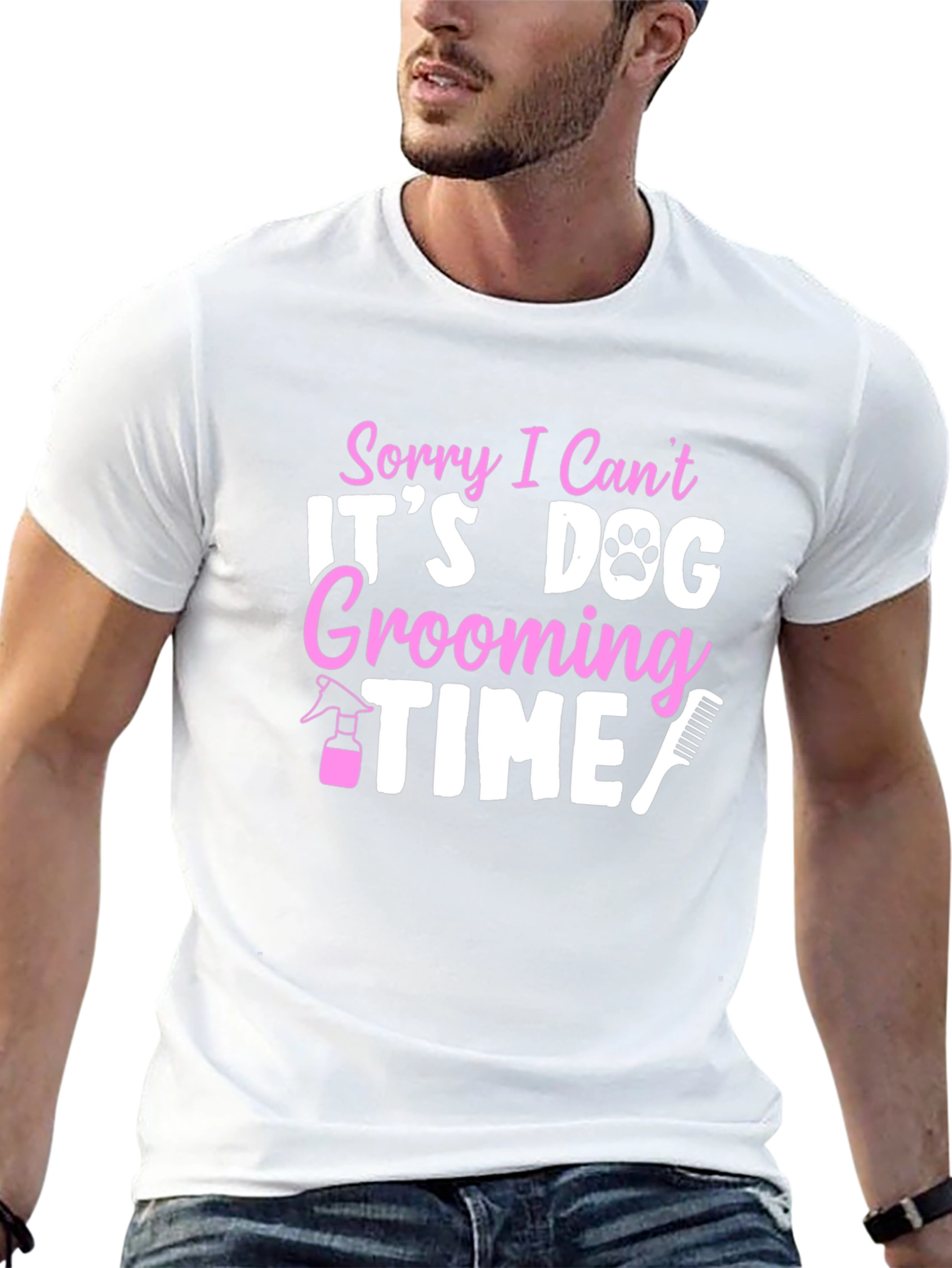 Dog Grooming Time Graphic Tee