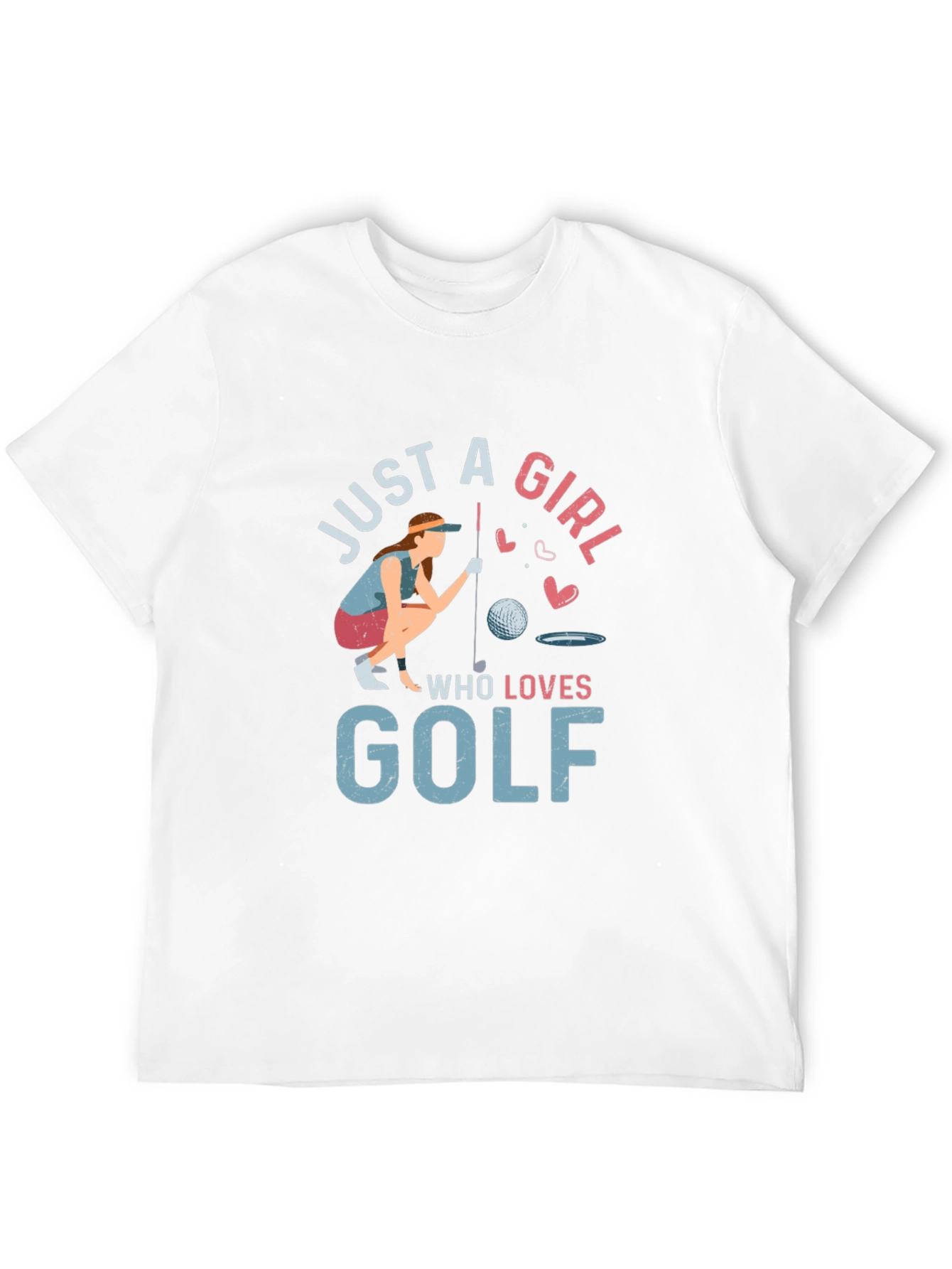 Just a Girl Who Loves Golf Graphic Tee