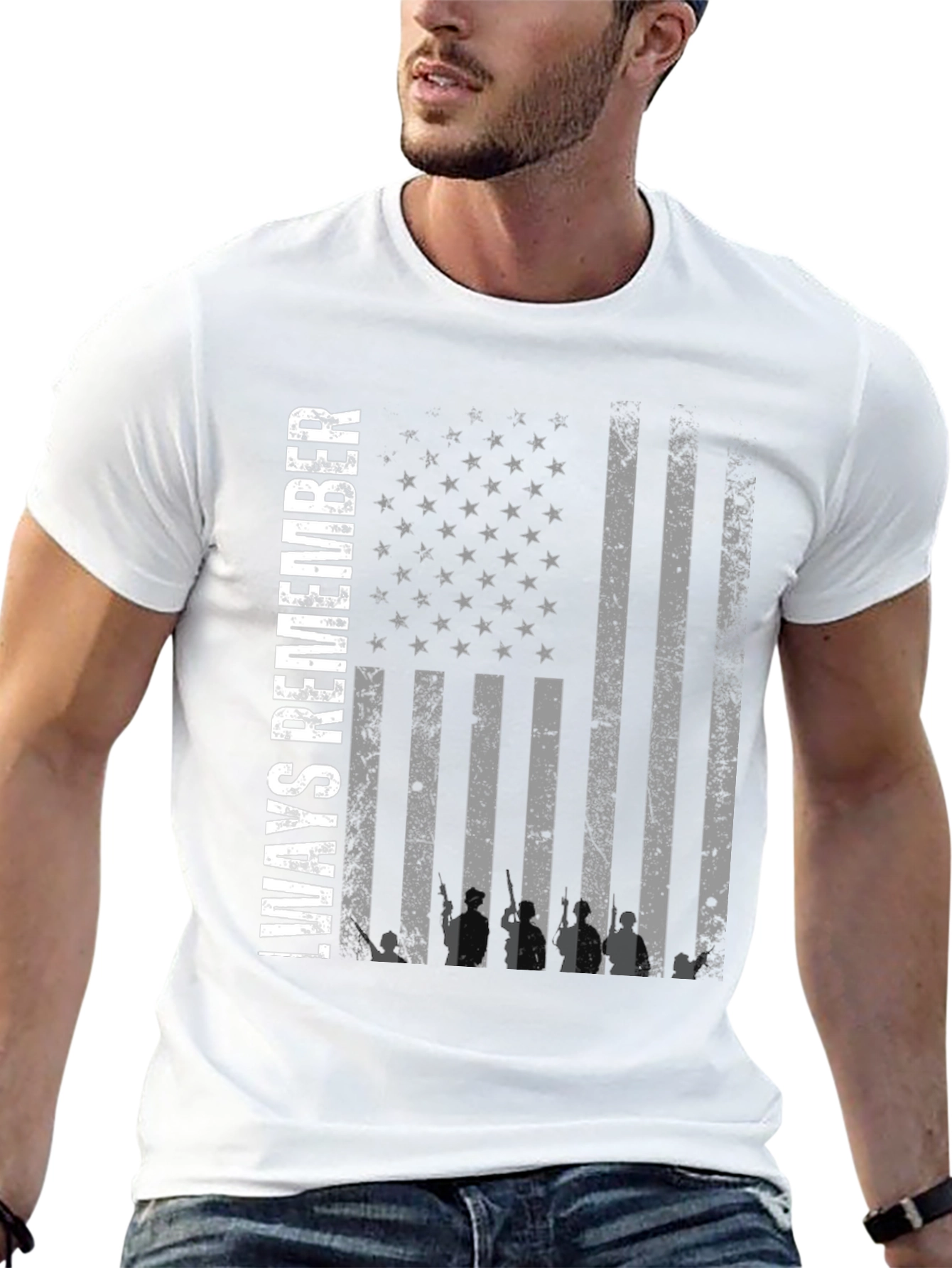 Always Remember Patriotic T-Shirt