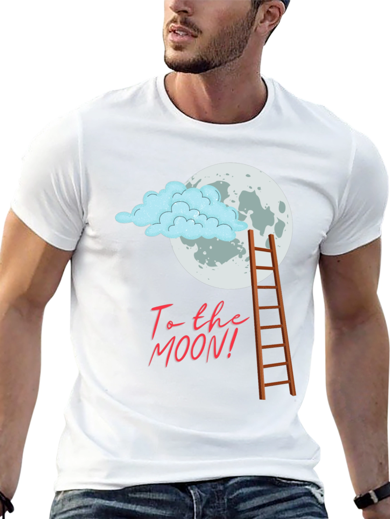 To the Moon Graphic Tee
