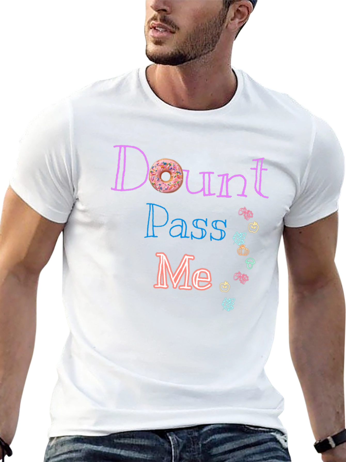 Donut Pass Me T-Shirt - Funny Foodie Tee