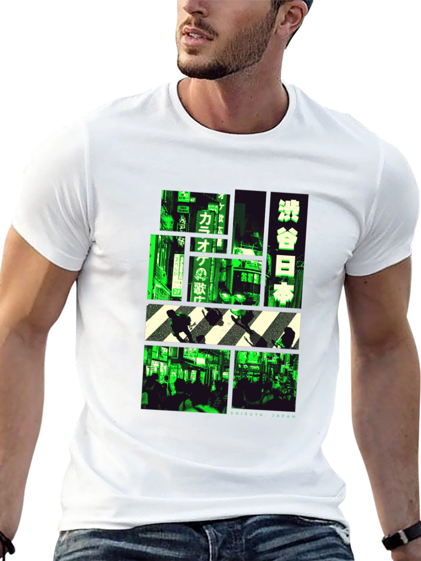 Shibuya Japan T-Shirt Graphic Tee