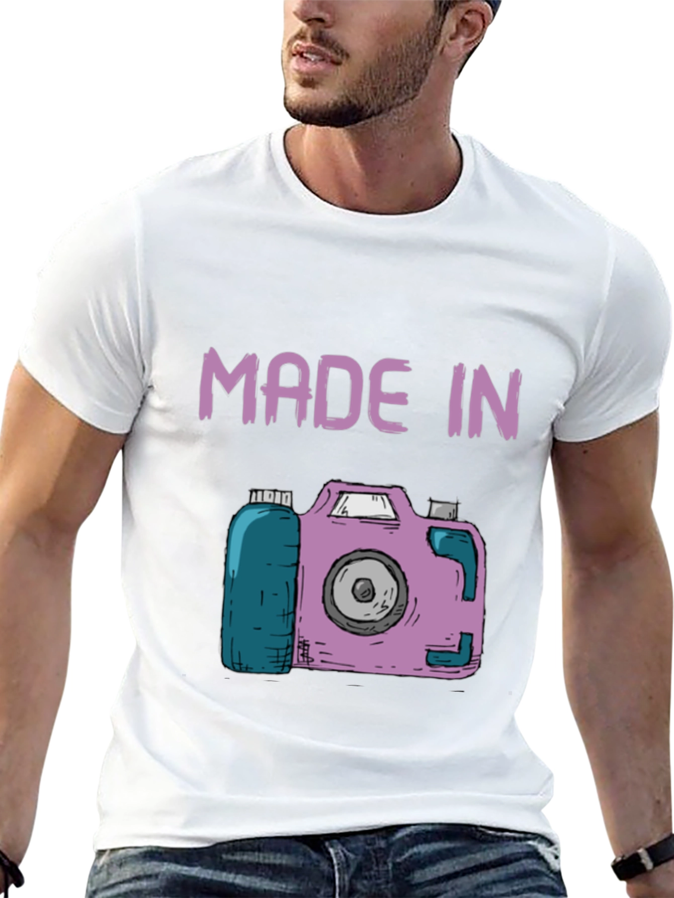 Made In Camera Graphic T-Shirt