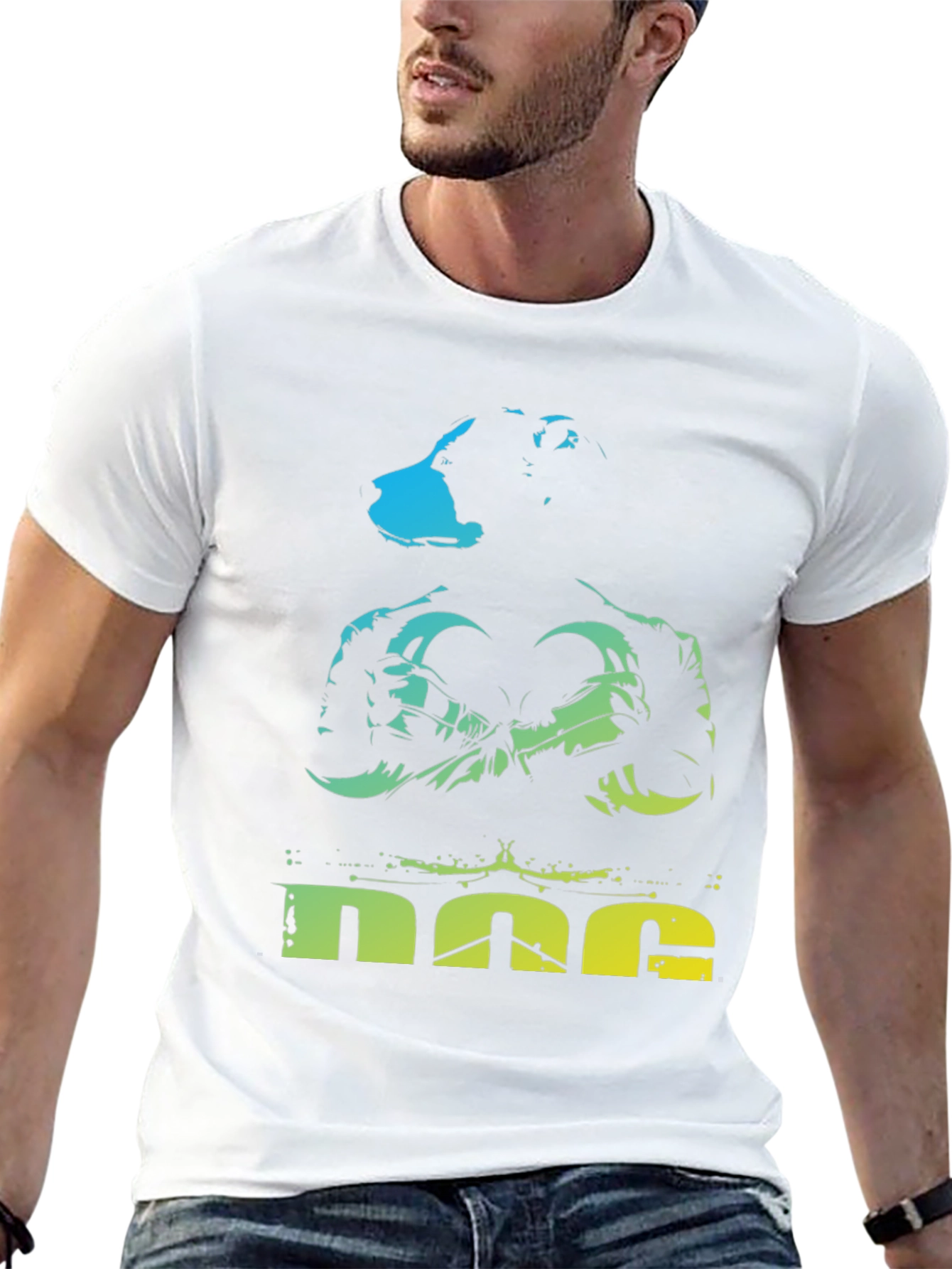 Dog Graphic T-Shirt - Cool Animal Design