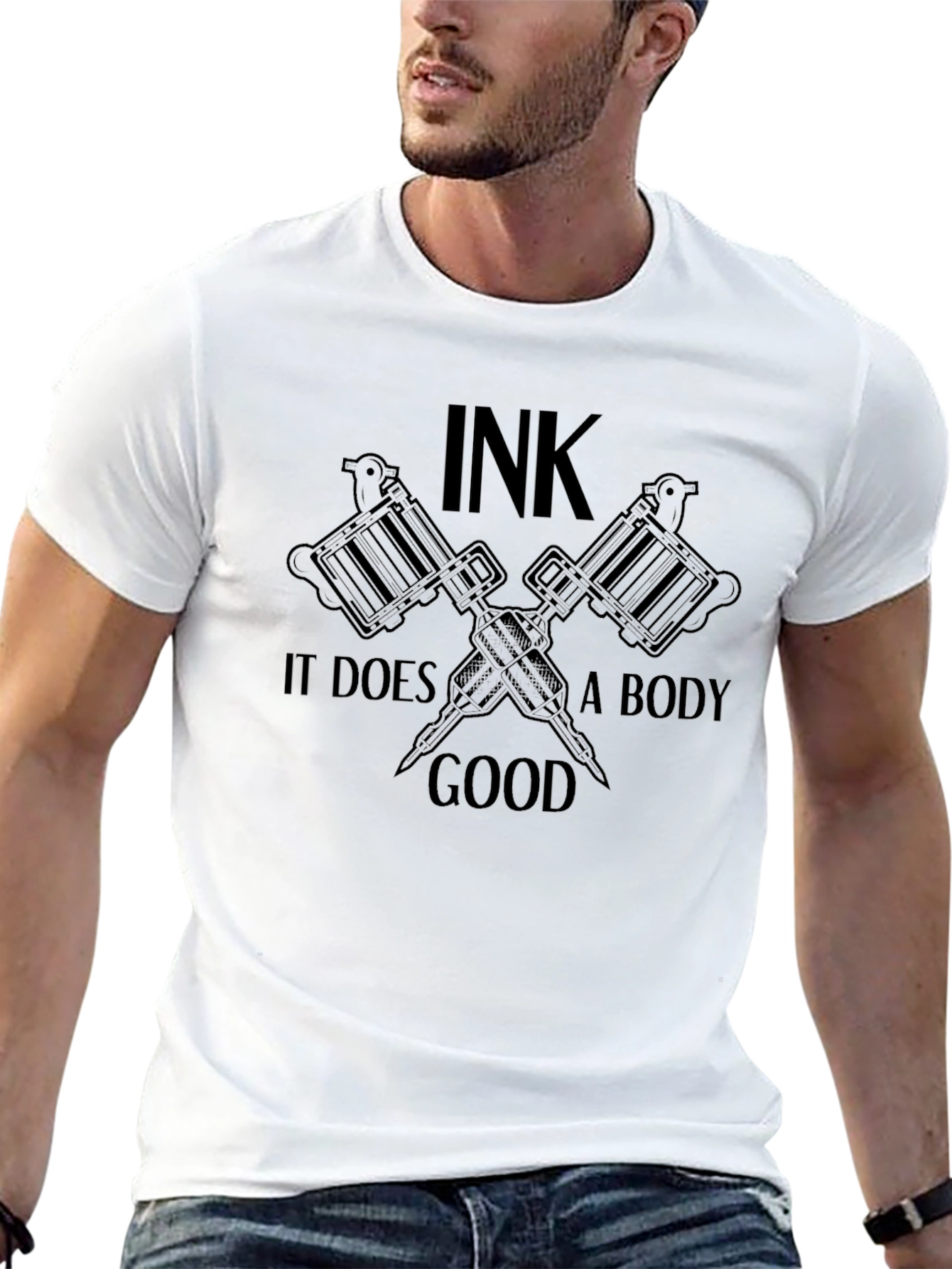 Ink It Does a Body Good Black T-Shirt