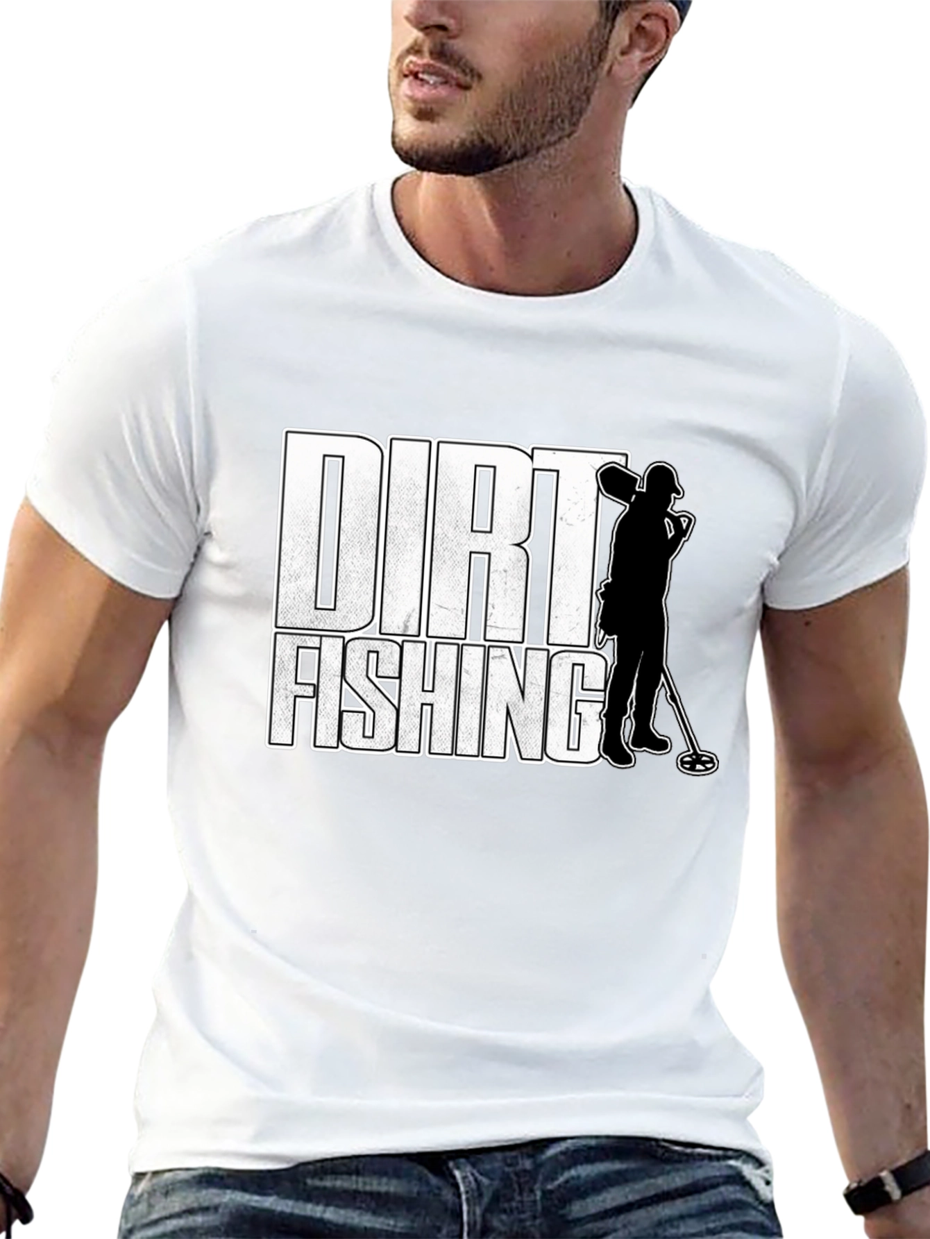 Dirt Fishing T-Shirt - Metal Detecting Tee