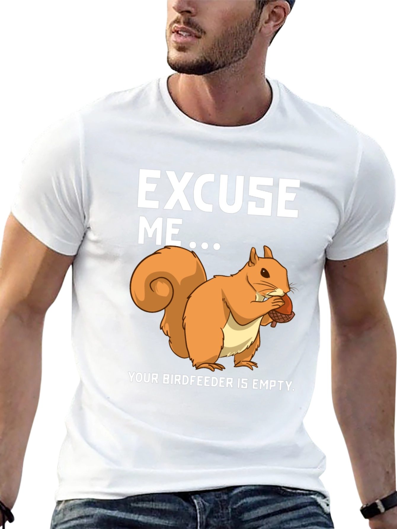 Funny Squirrel Birdfeeder T-Shirt