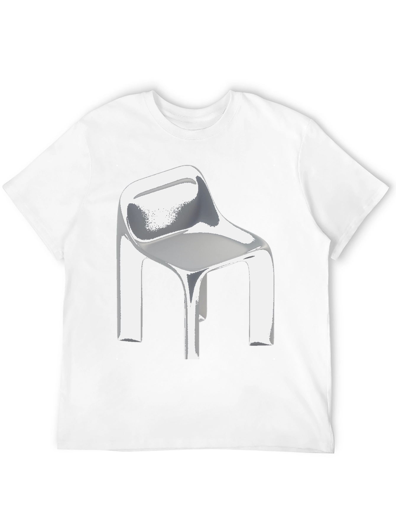 Chair Graphic Tee - Modern Minimalist Design