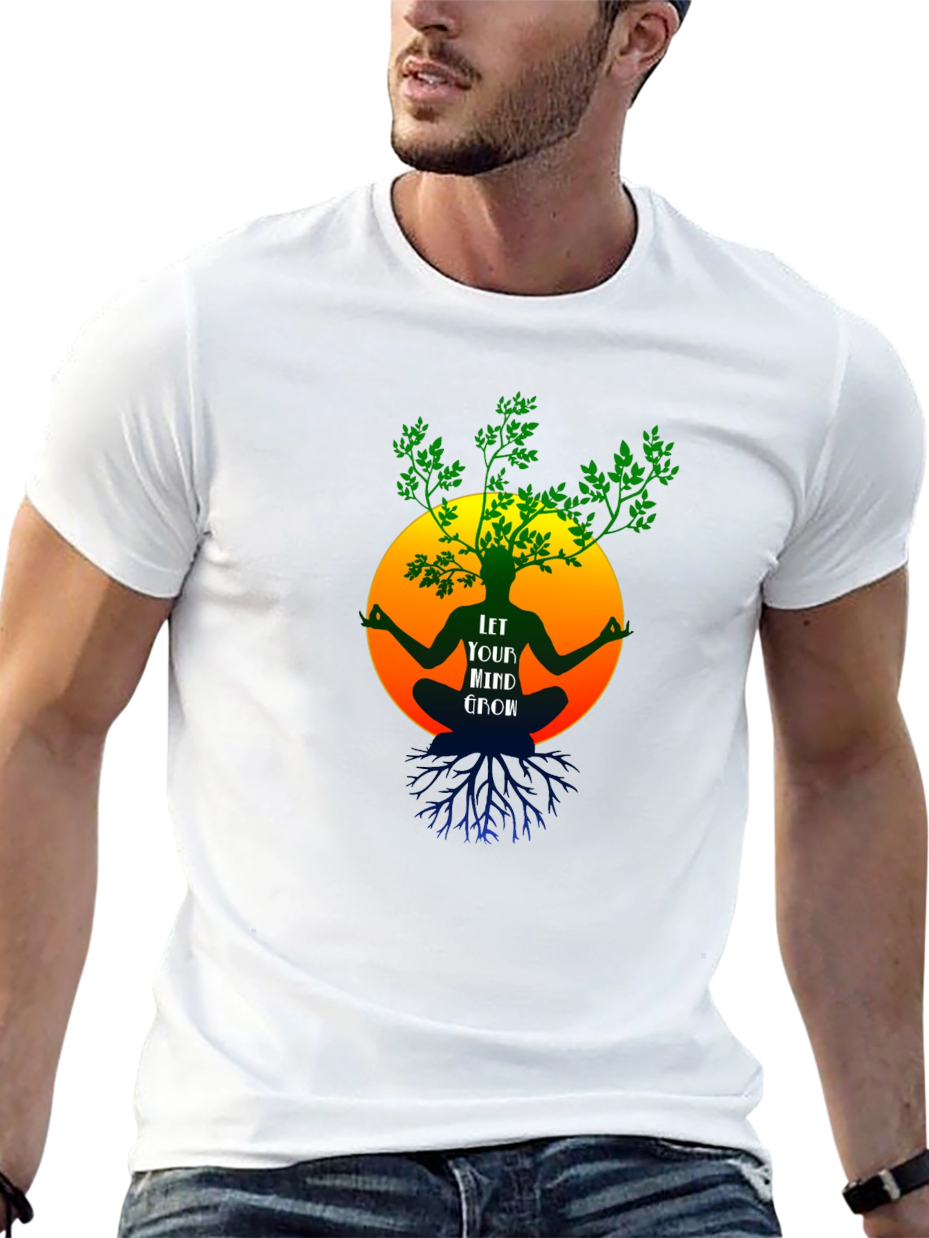 Enlightenment T-Shirt - Let Your Mind Grow