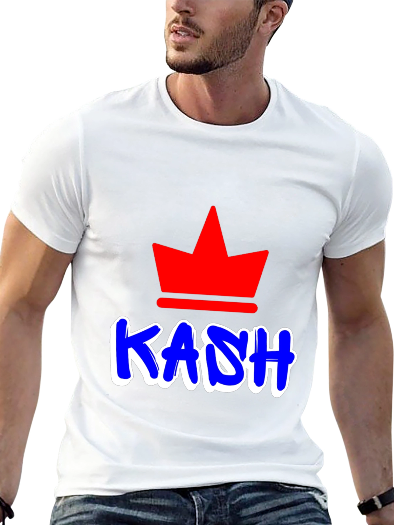 KASH Crown Graphic Tee - Trendy Casual Wear