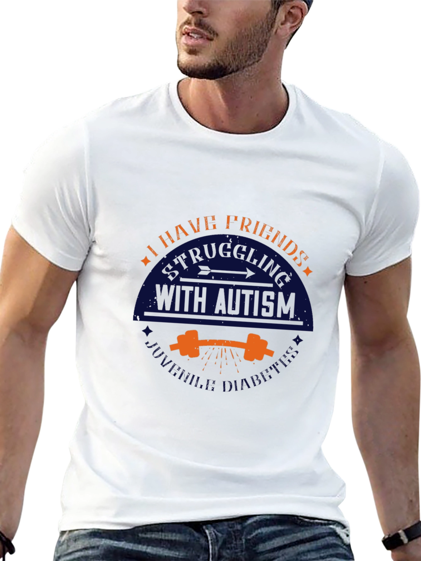Autism Awareness T-Shirt: I Have Friends