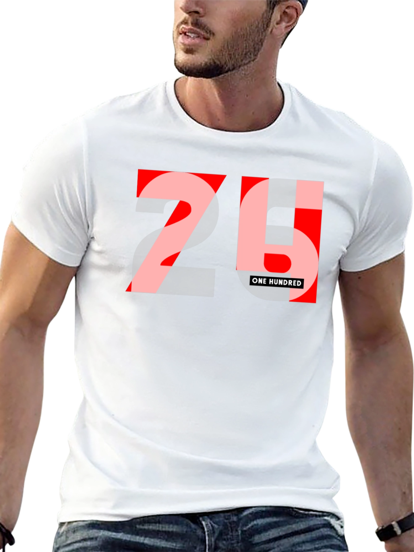 26 One Hundred Graphic Tee - Black