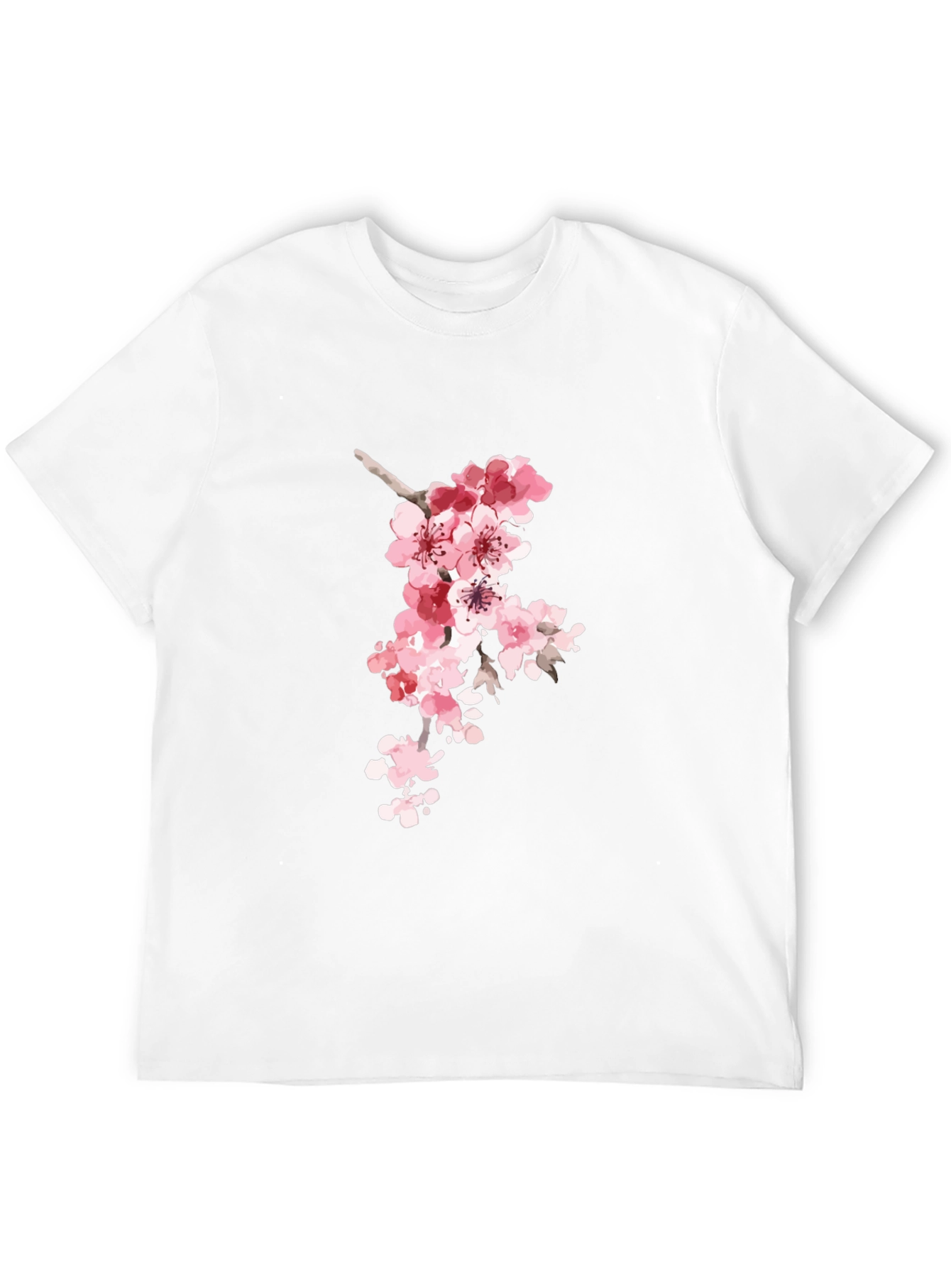 Sakura Blossom Black T-Shirt