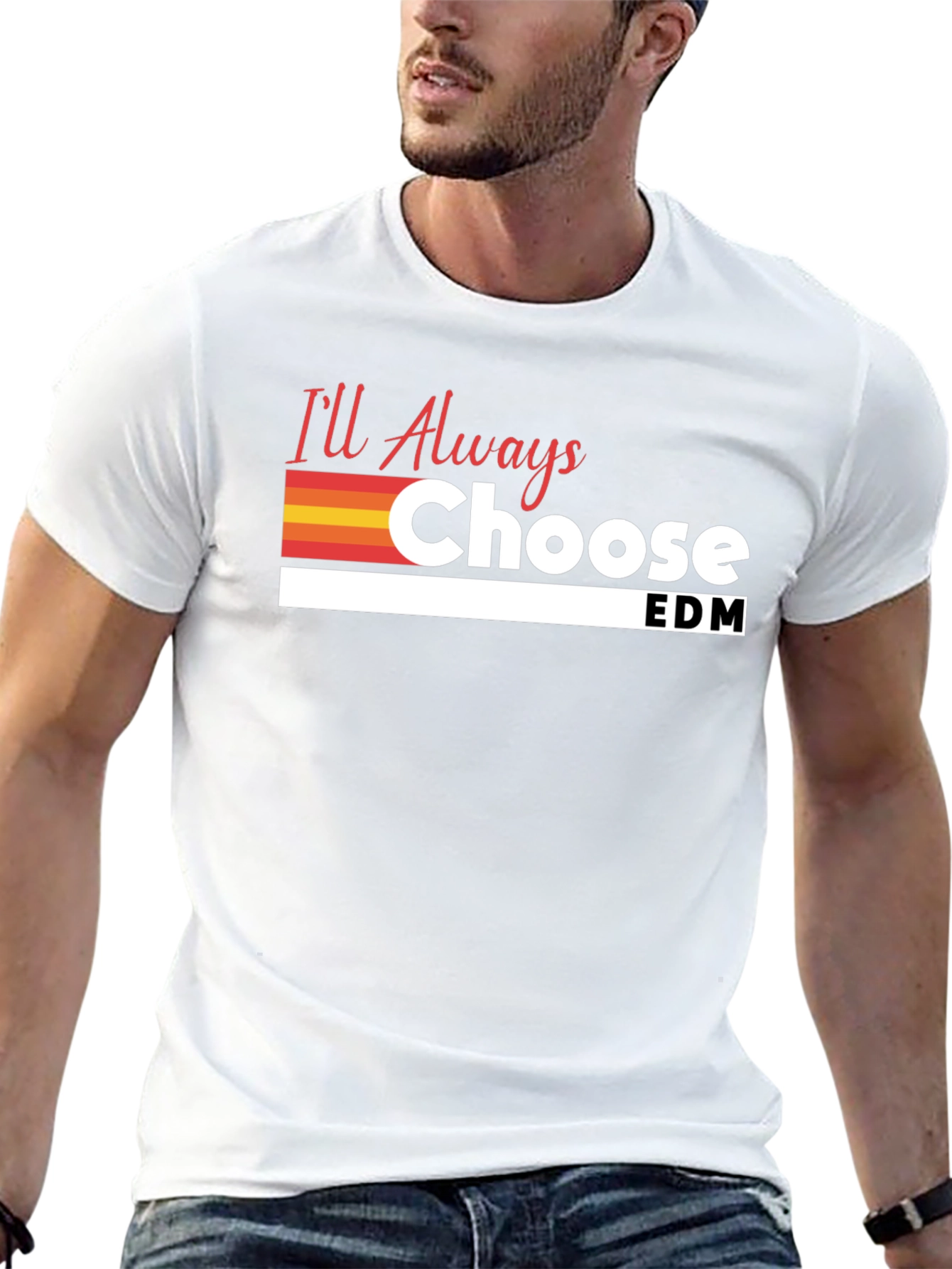 Ill Always Choose EDM T-Shirt - Black