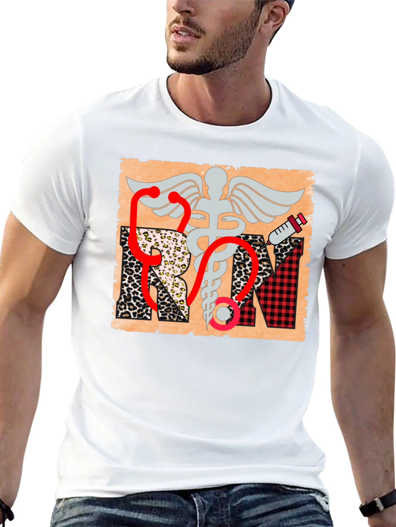 RN Nurse Graphic T-Shirt