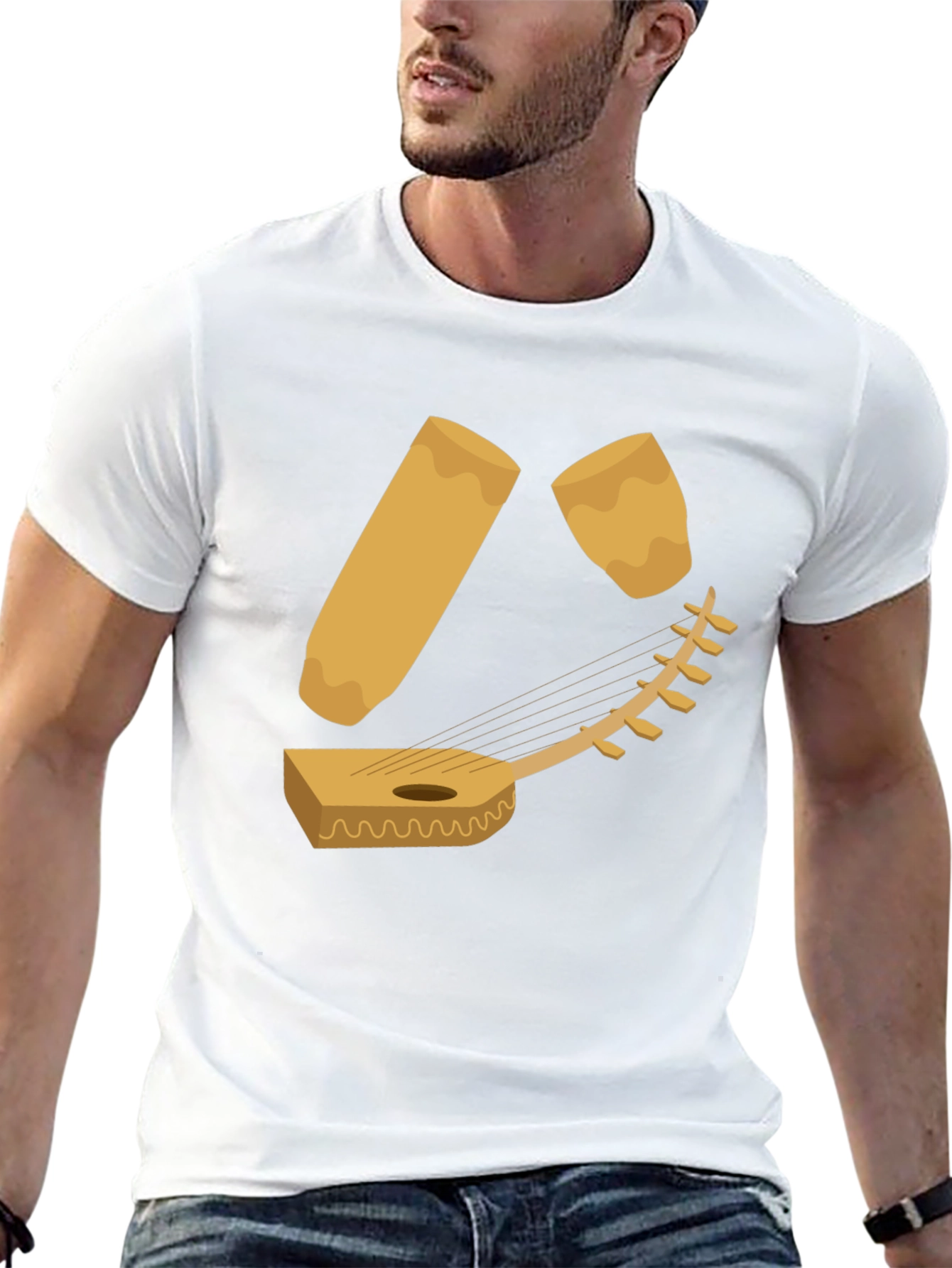 Novelty Oud T-Shirt - Unique Musical Instrument Tee