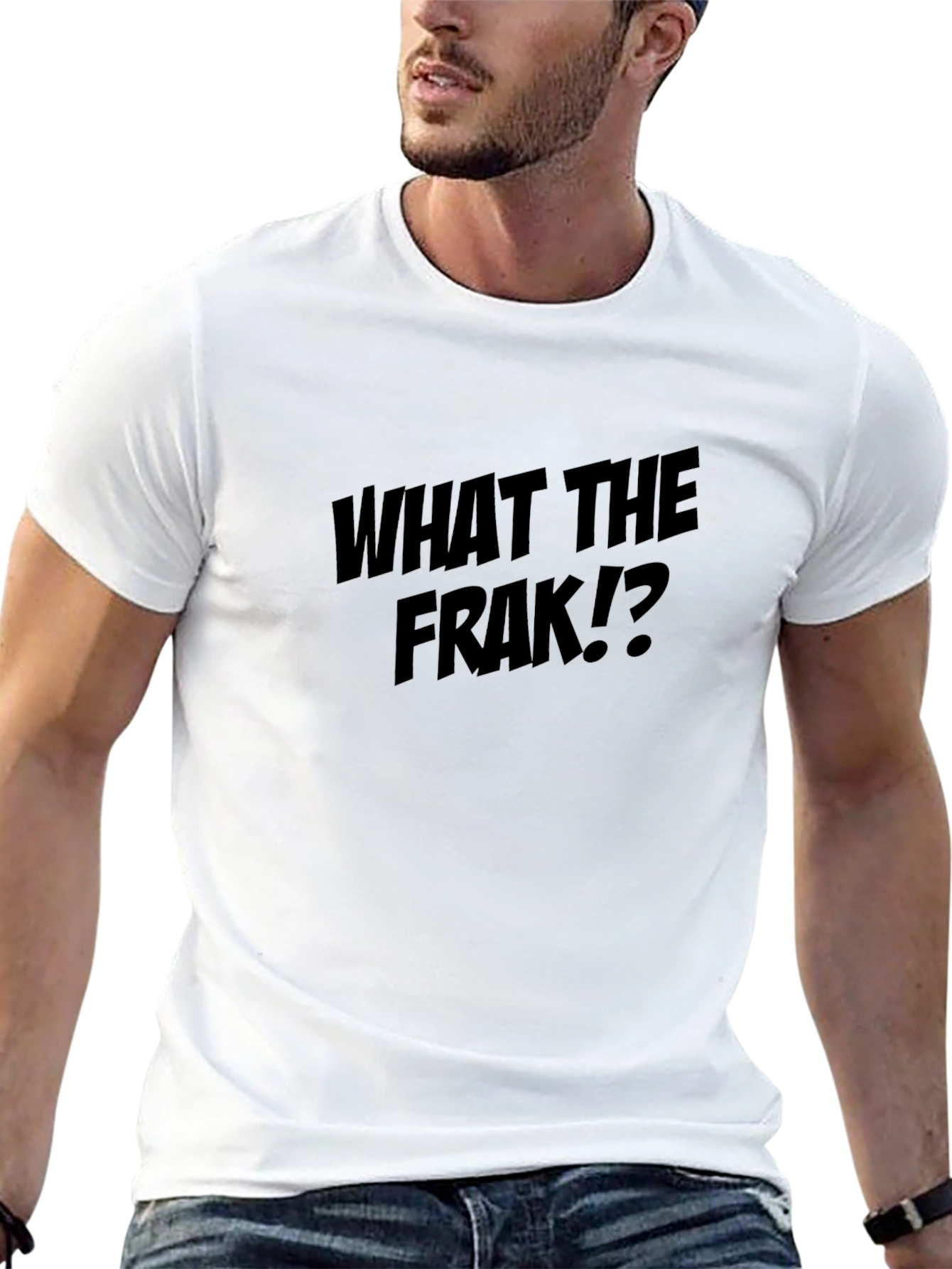 What the Frak!? Graphic T-Shirt - Bold Statement Tee