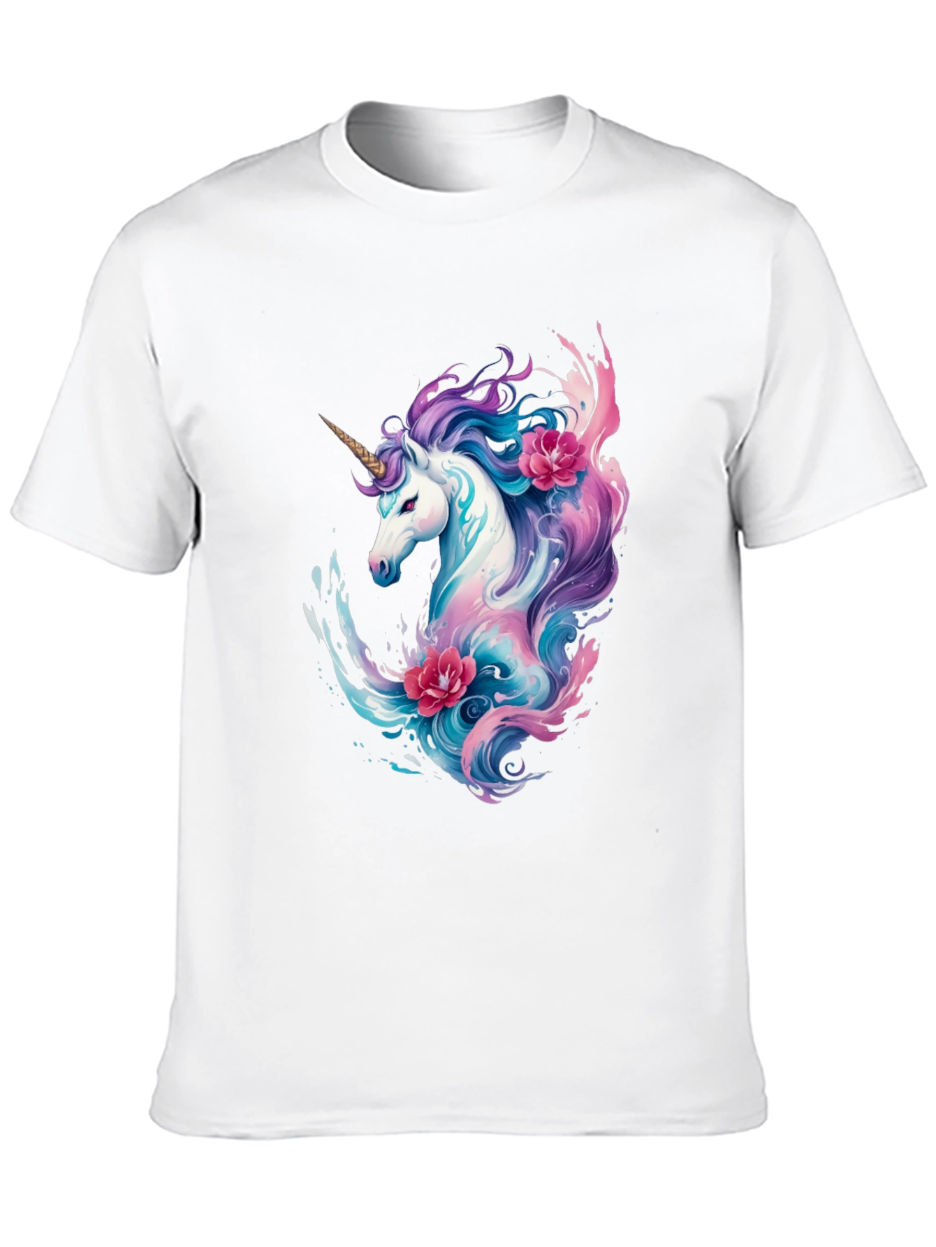Unicorn Graphic Print T-Shirt