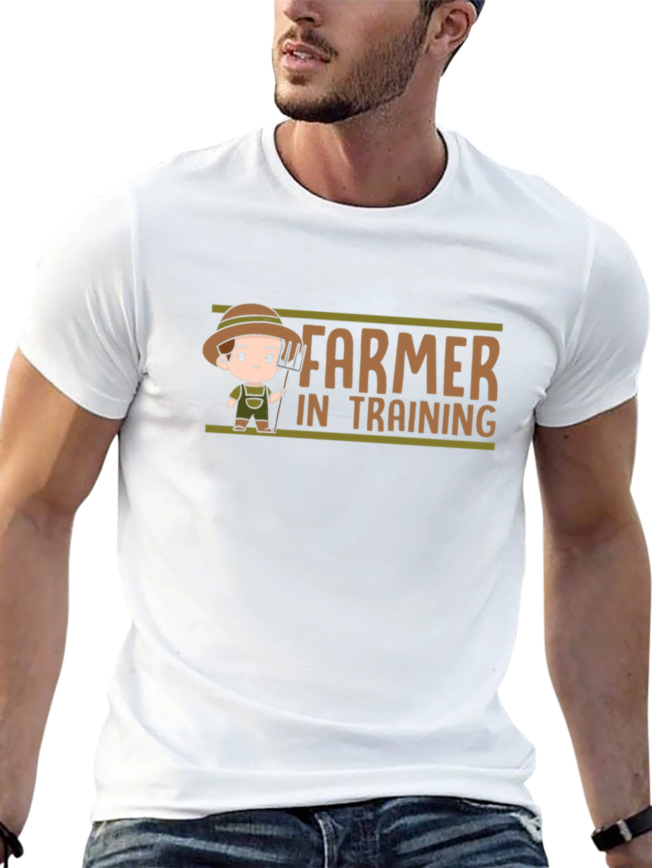 Farmer In Training Graphic T-Shirt