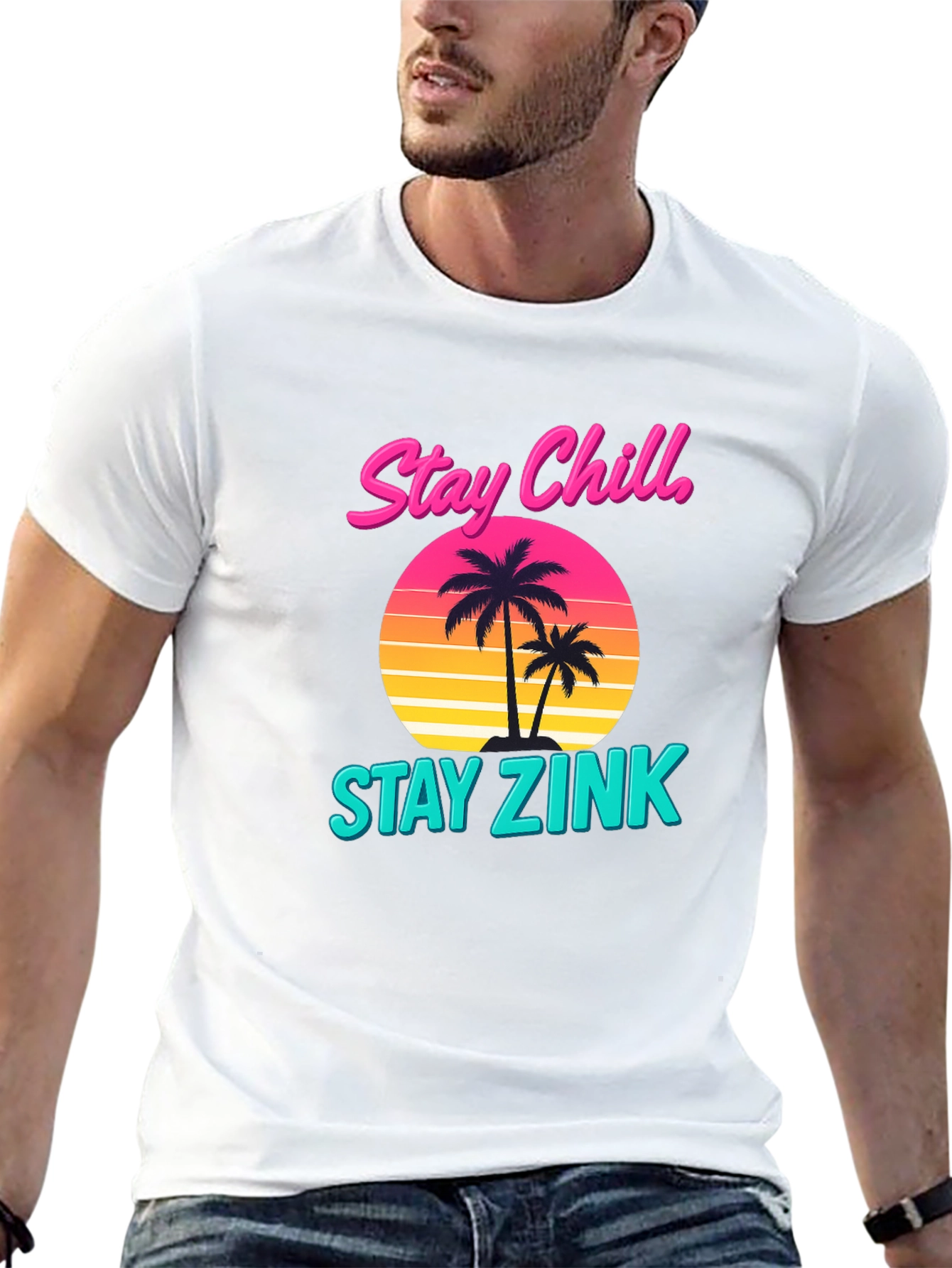 Stay Chill Stay Zink Graphic T-Shirt