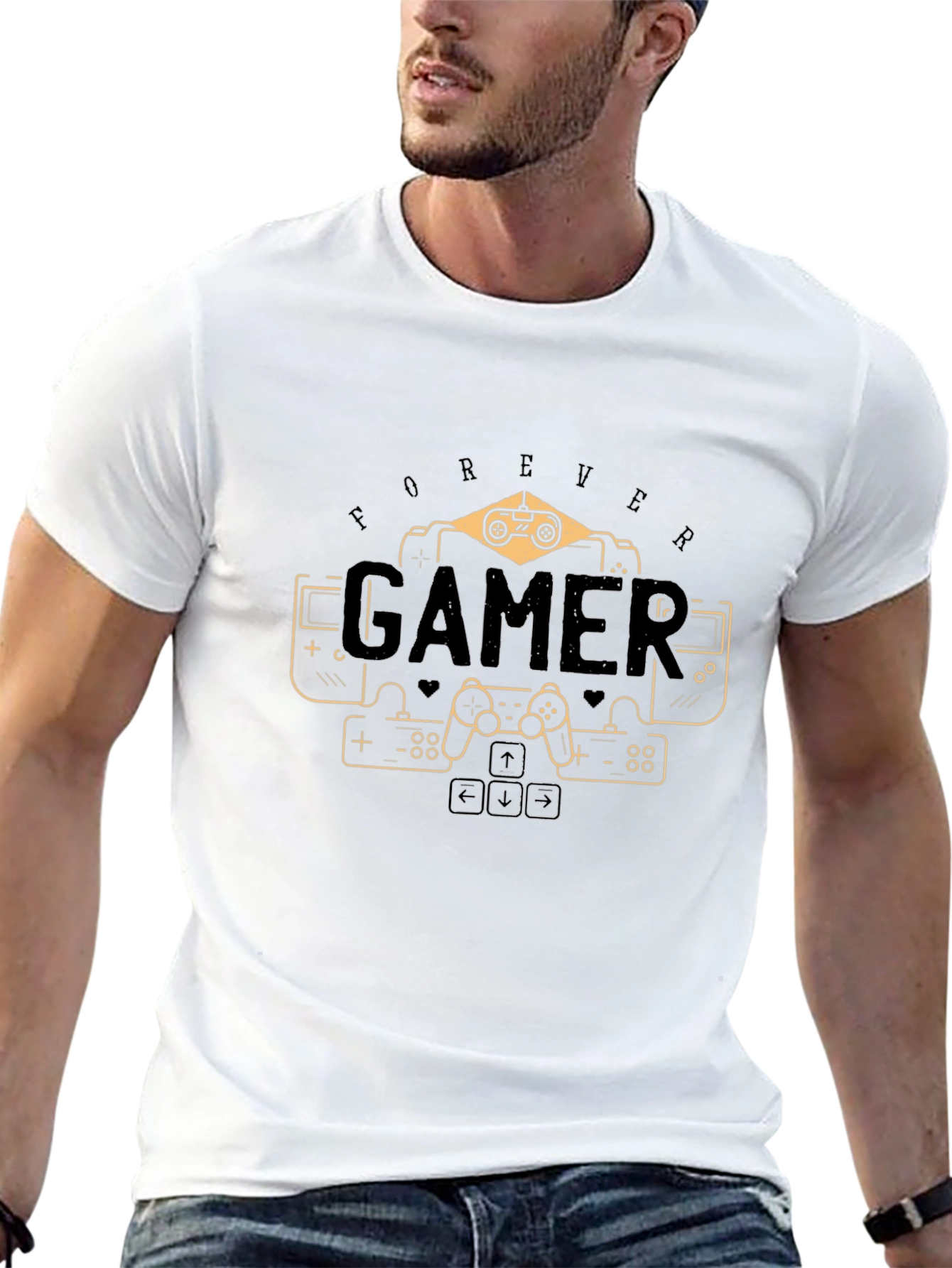 Forever Gamer Graphic T-Shirt