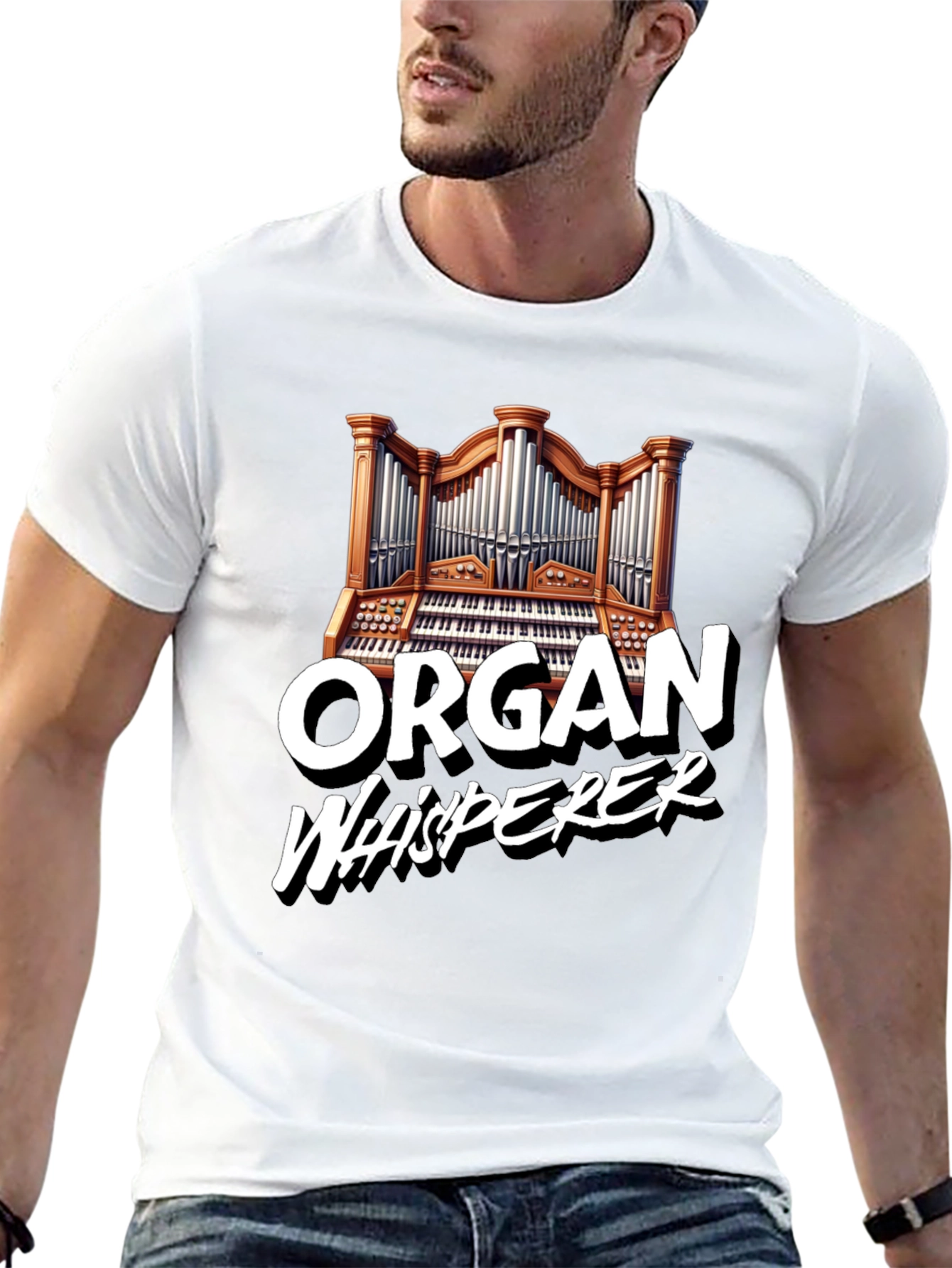 Organ Whisperer T-Shirt - Musician Tee