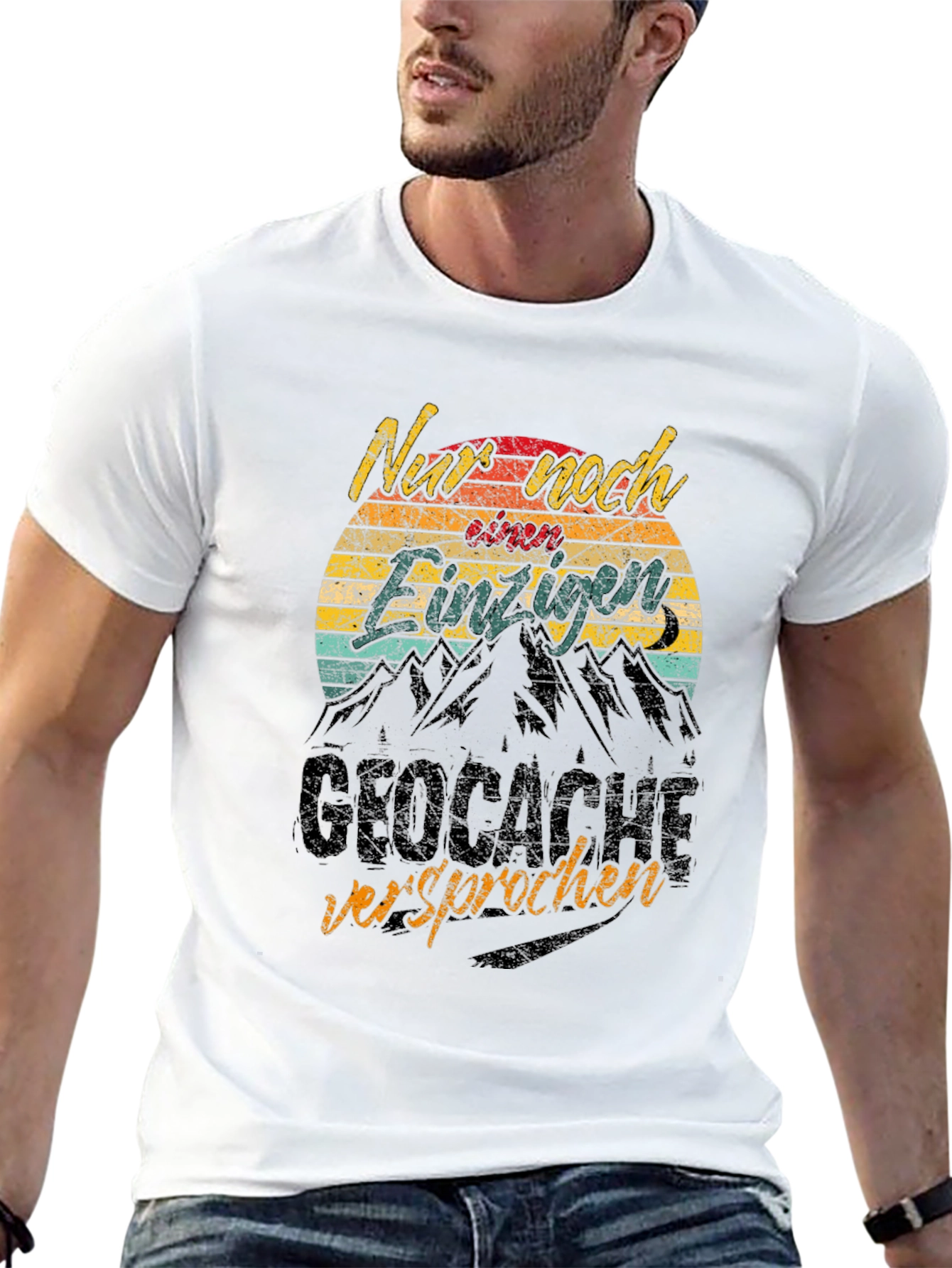 Funny Geocaching T-Shirt - Only One More Geocache