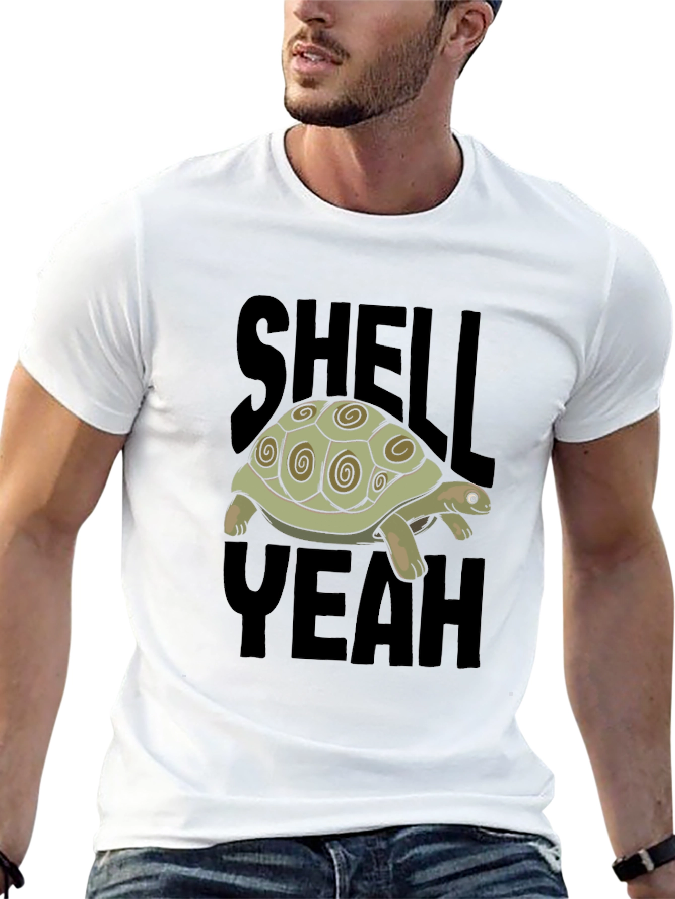 Shell Yeah! Turtle Graphic T-Shirt