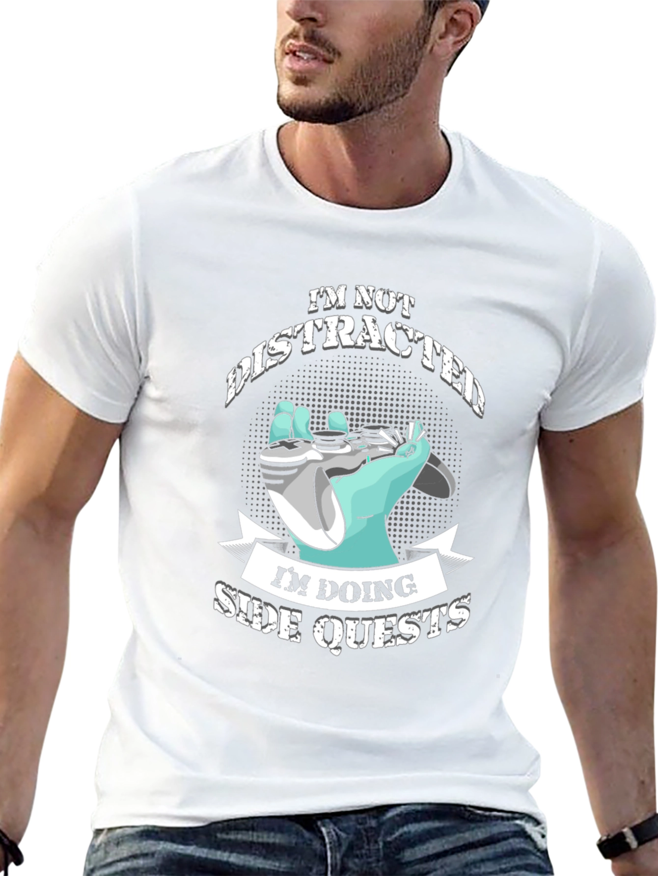 Gamer Side Quests Graphic Tee