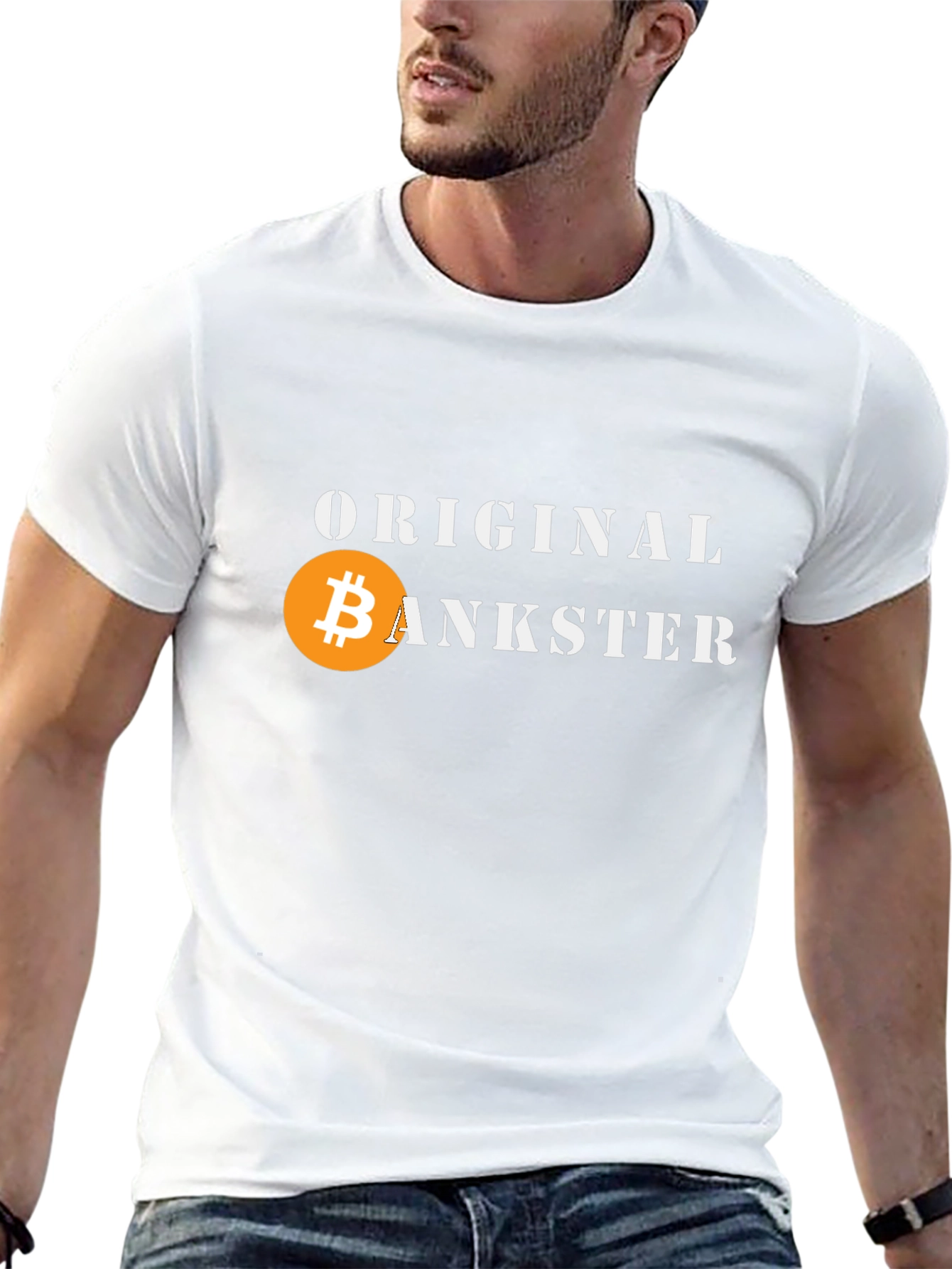 Original Bankster Bitcoin Crypto T-Shirt