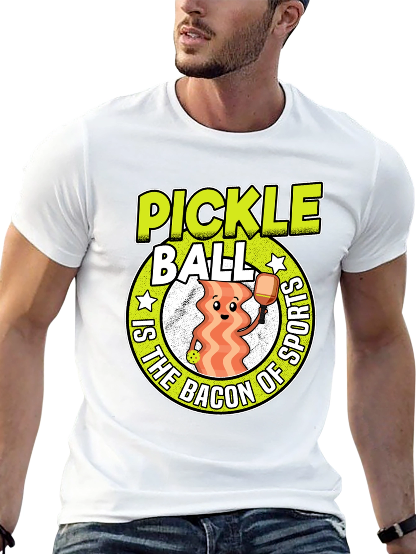 Pickleball Bacon of Sports T-Shirt