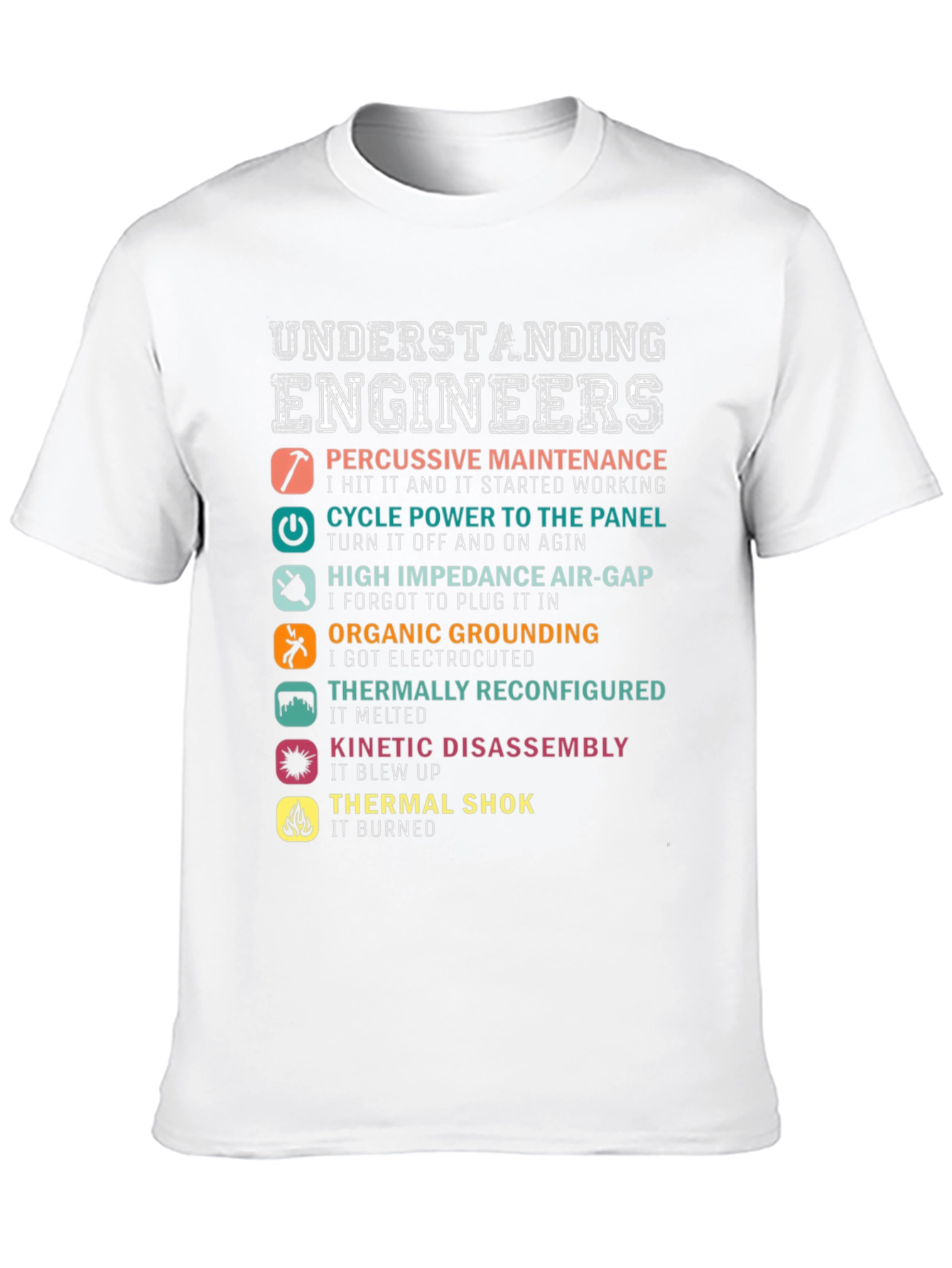 Understanding Engineers Humor Graphic T-Shirt