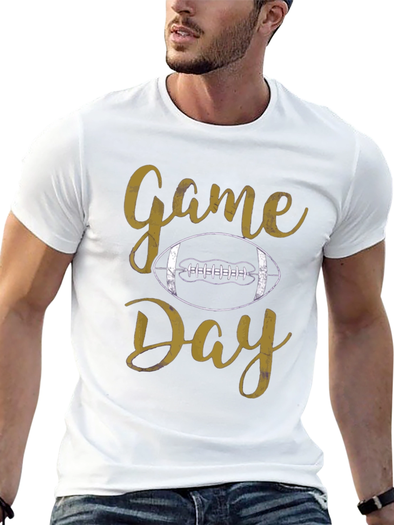 Game Day Football Graphic T-Shirt