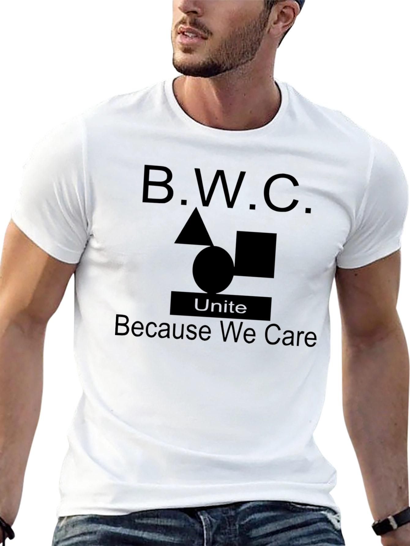 B.W.C. Graphic T-Shirt - Unite Because We Care