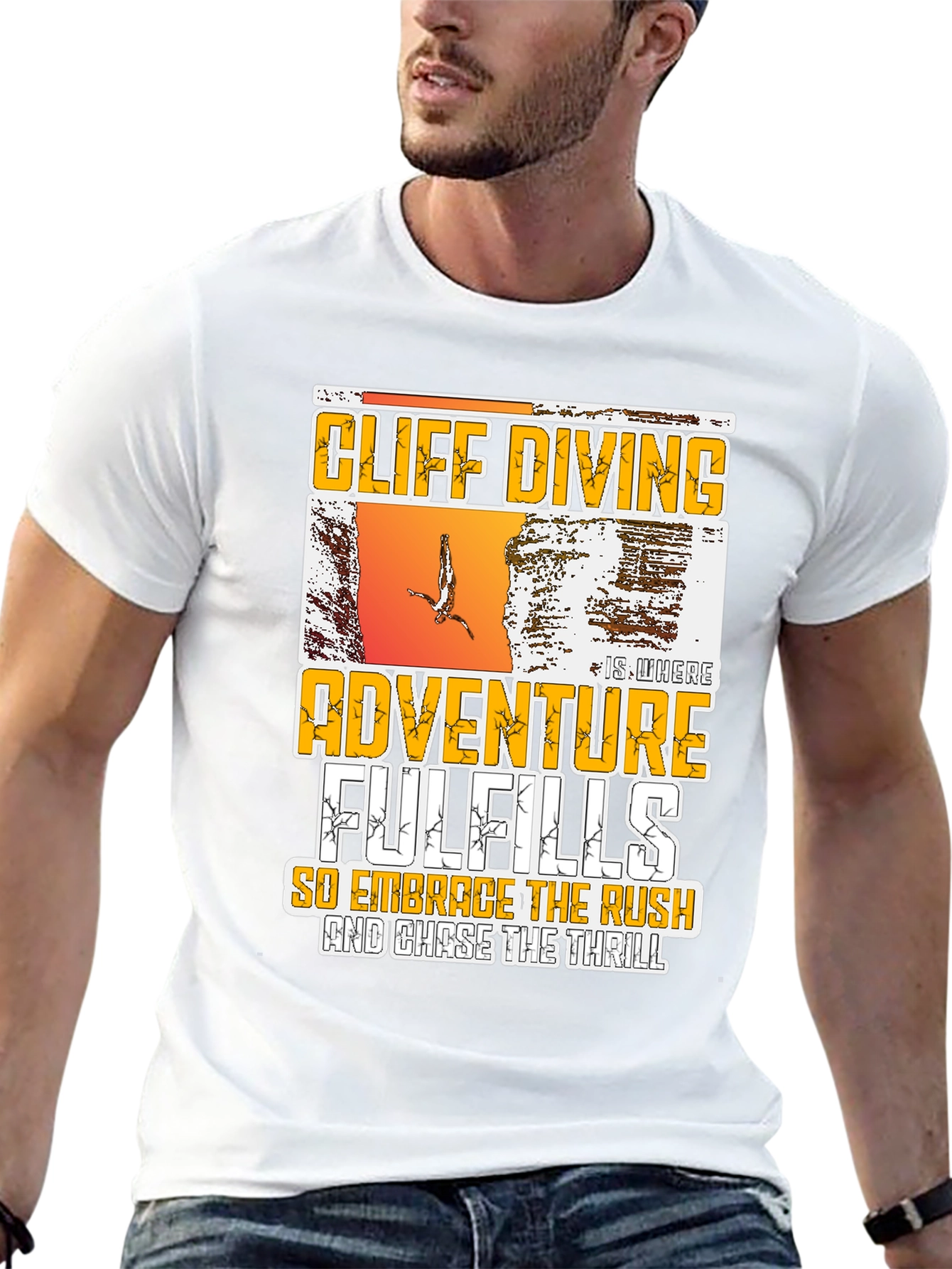 Cliff Diving Adventure T-Shirt