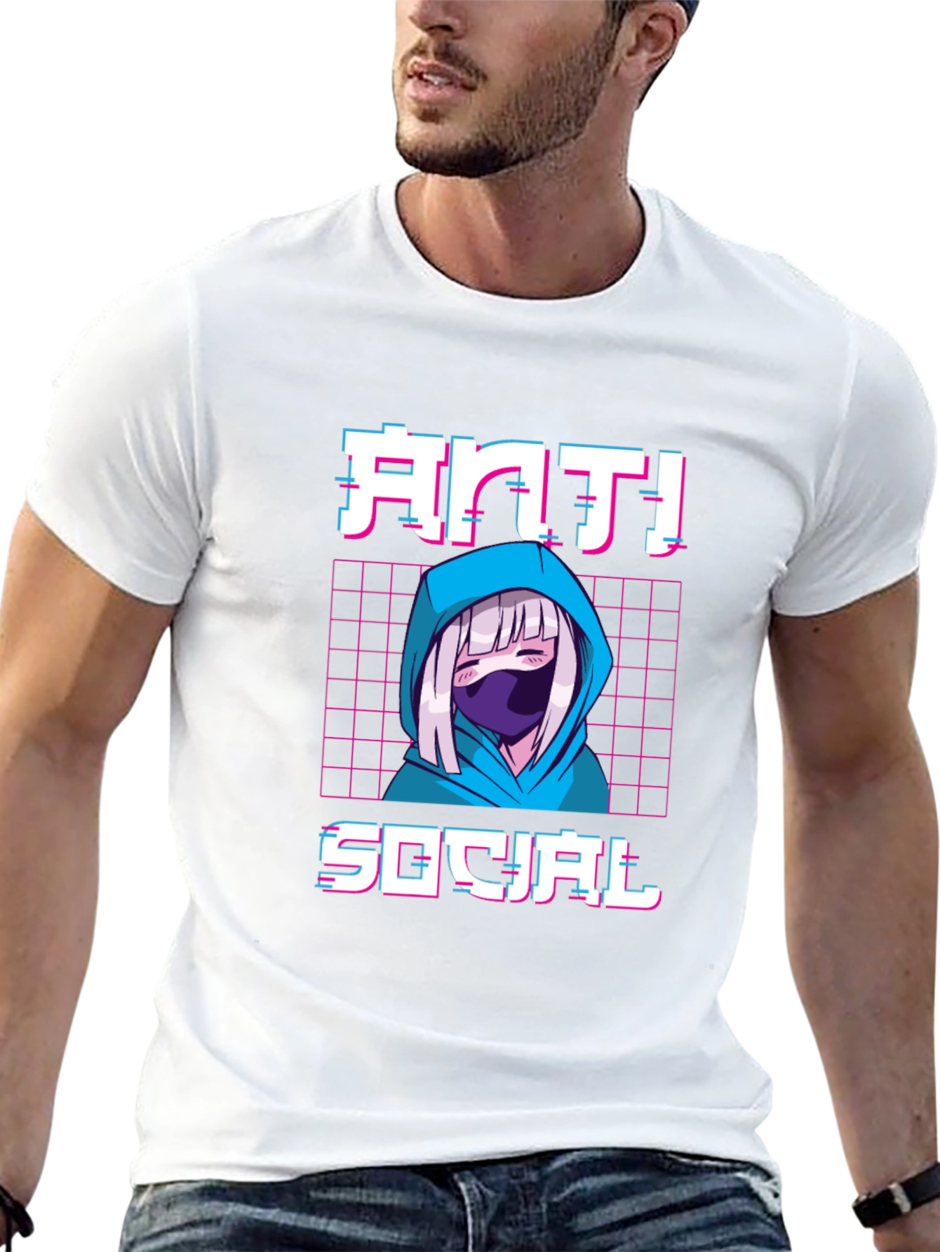 Anti Social Anime T-Shirt