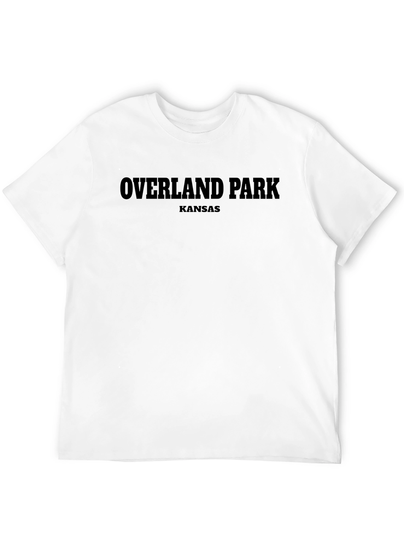 Overland Park Kansas Black T-Shirt