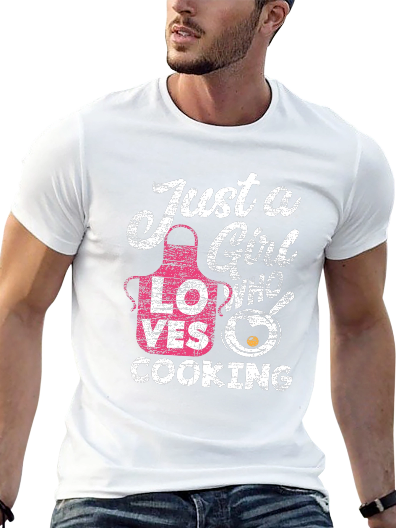 Just A Girl Who Loves Cooking T-Shirt