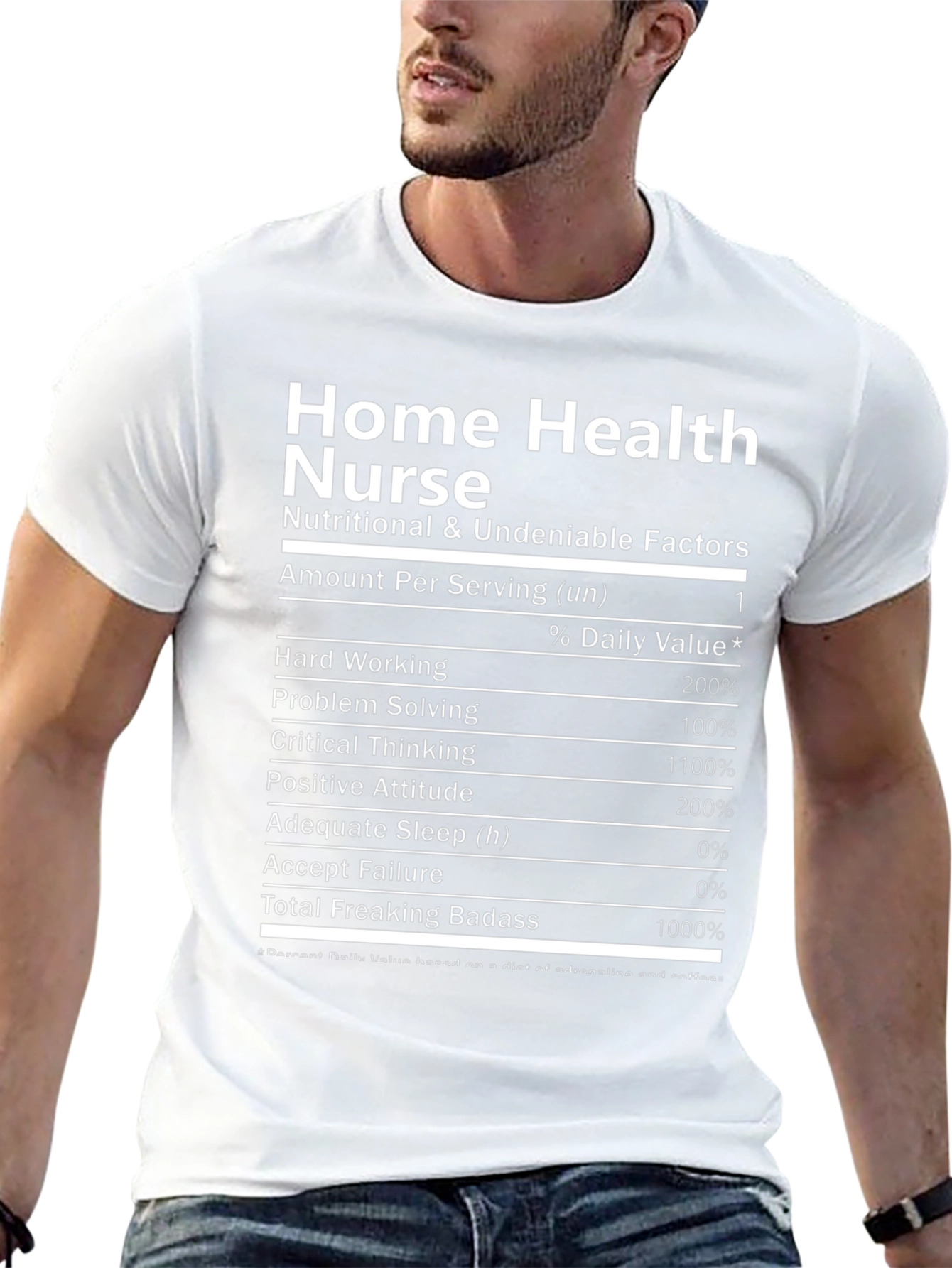 Home Health Nurse Novelty Graphic T-Shirt