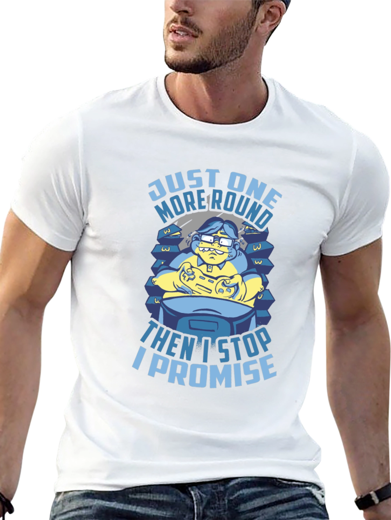 Gamer T-Shirt - Just One More Round