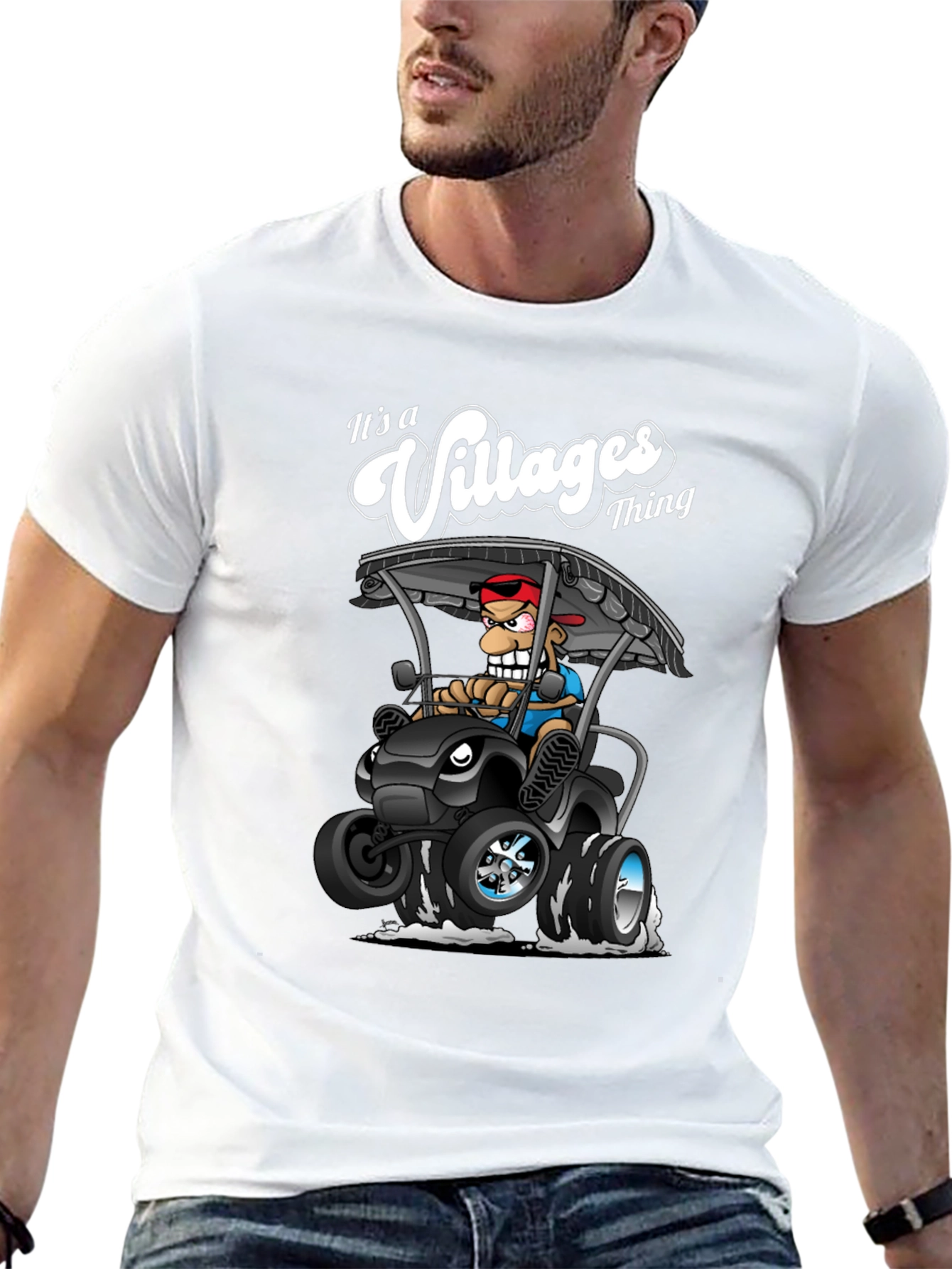 Villages Thing T-Shirt - Golf Cart Design