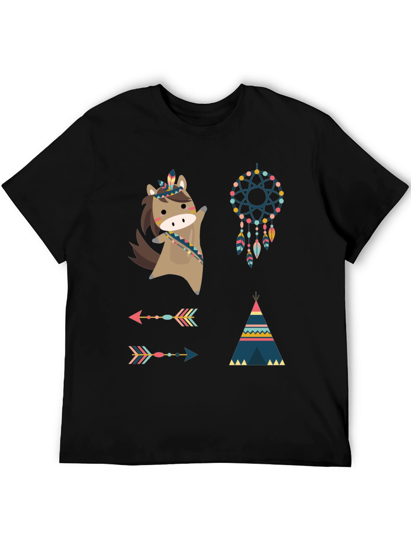 Boho Style Graphic Tee