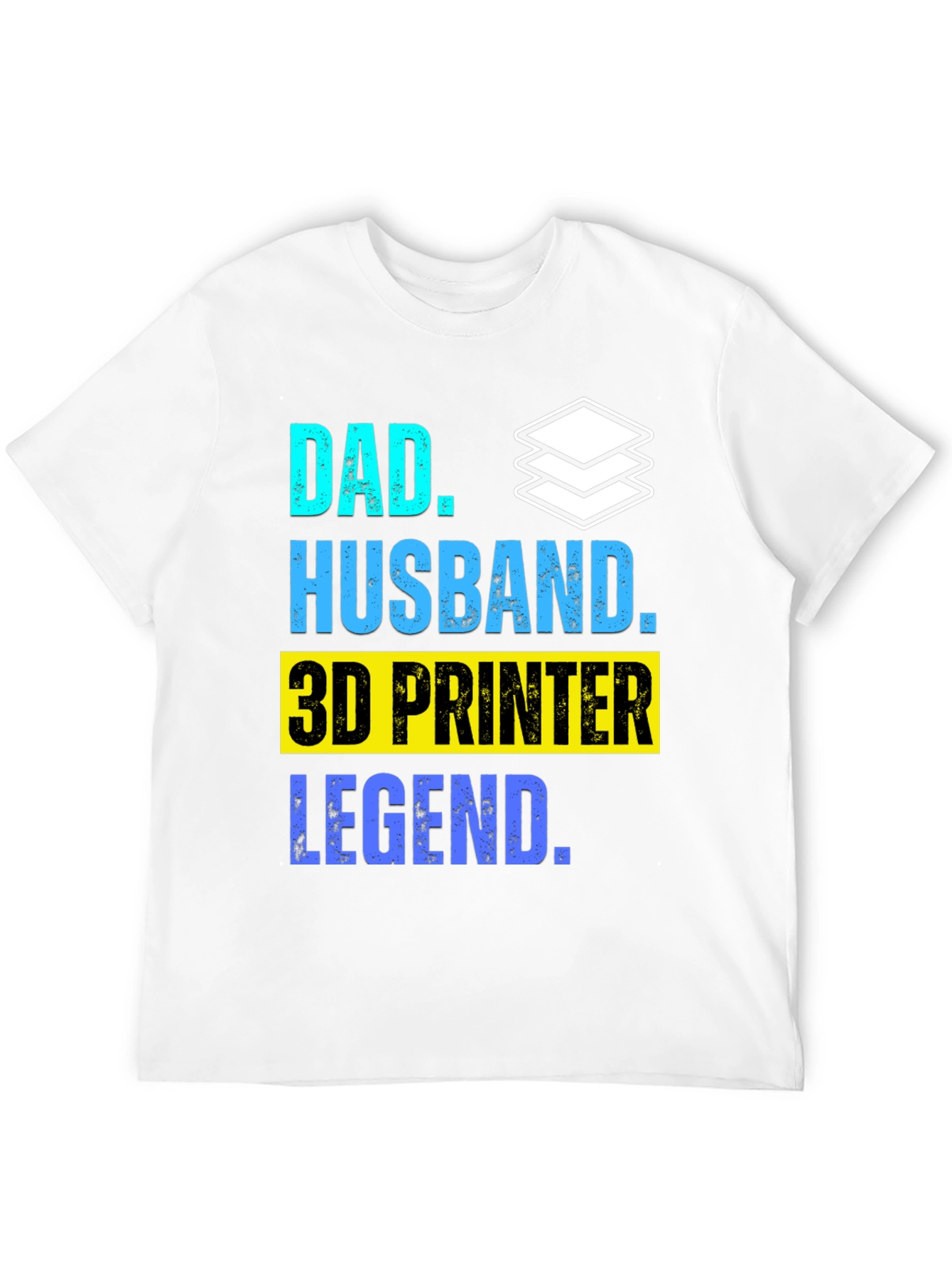 Dad Husband 3D Printer Legend T-Shirt