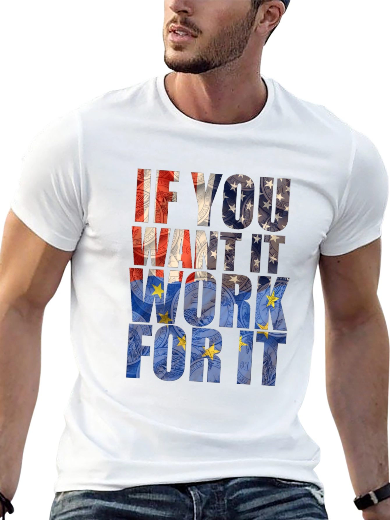 Motivational Work For It Graphic Tee